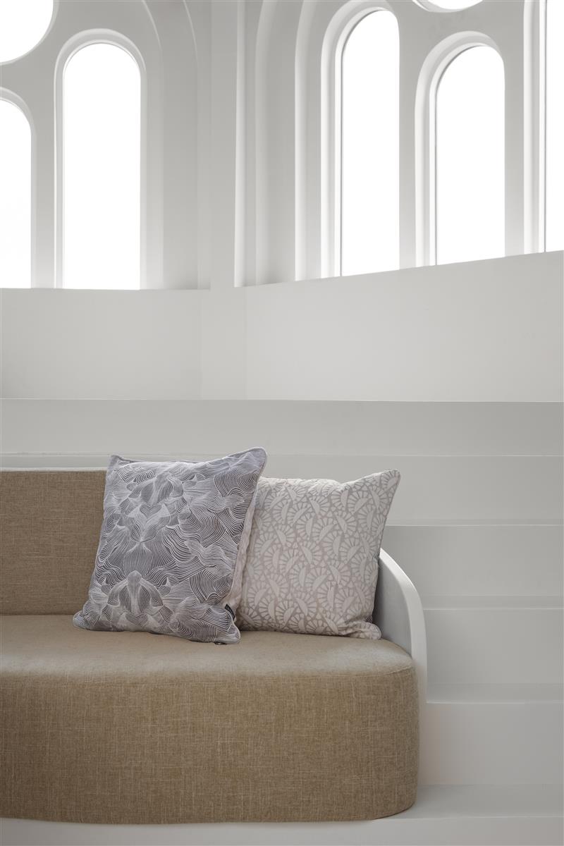 MOOOI Woodblock Beetle Square Zierkissen - Hellviolett