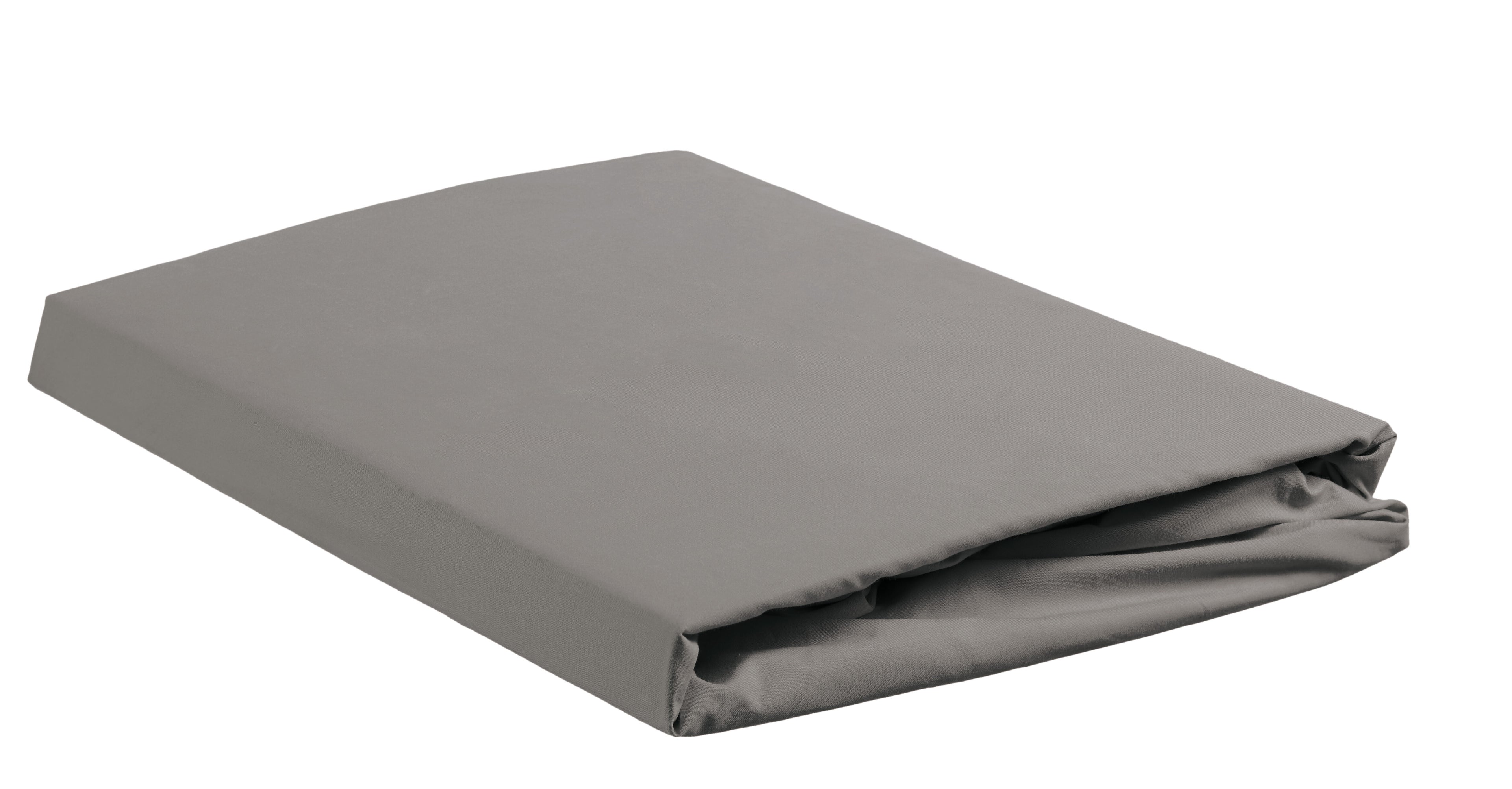 Ambiante Topper Fitted Sheet - Cotton - Grey