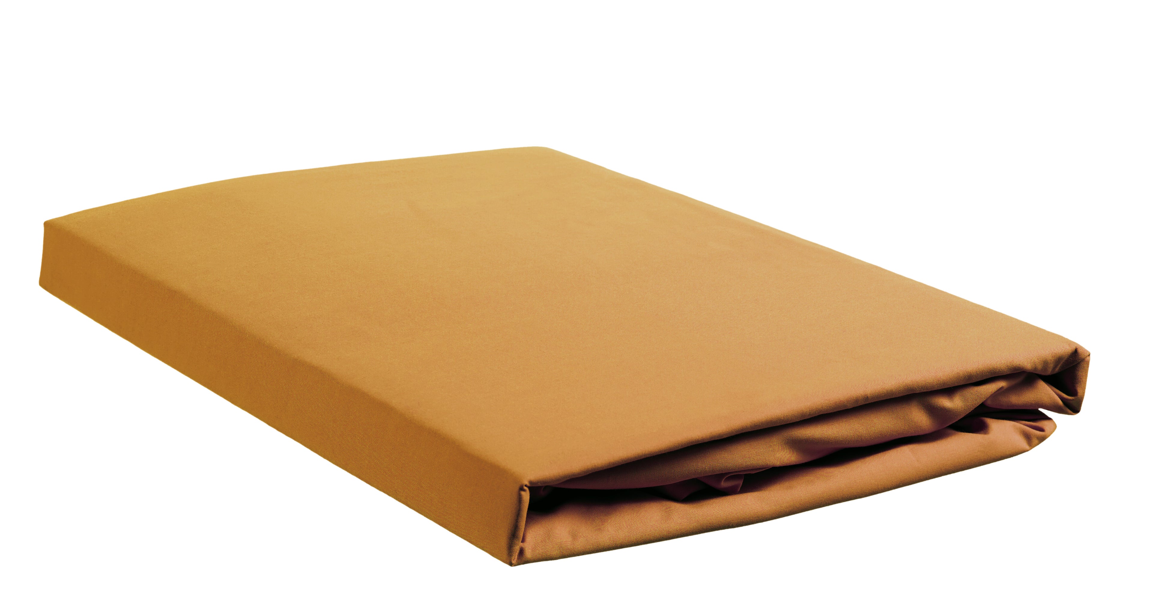 Ambiante Splittopper Spannbettlaken - Baumwolle - Ocker