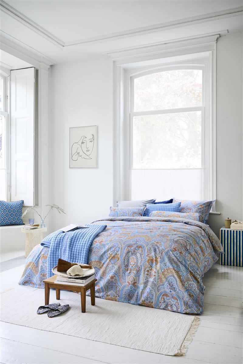 Pip Studio Jabali Flower Bettwäsche - Blau
