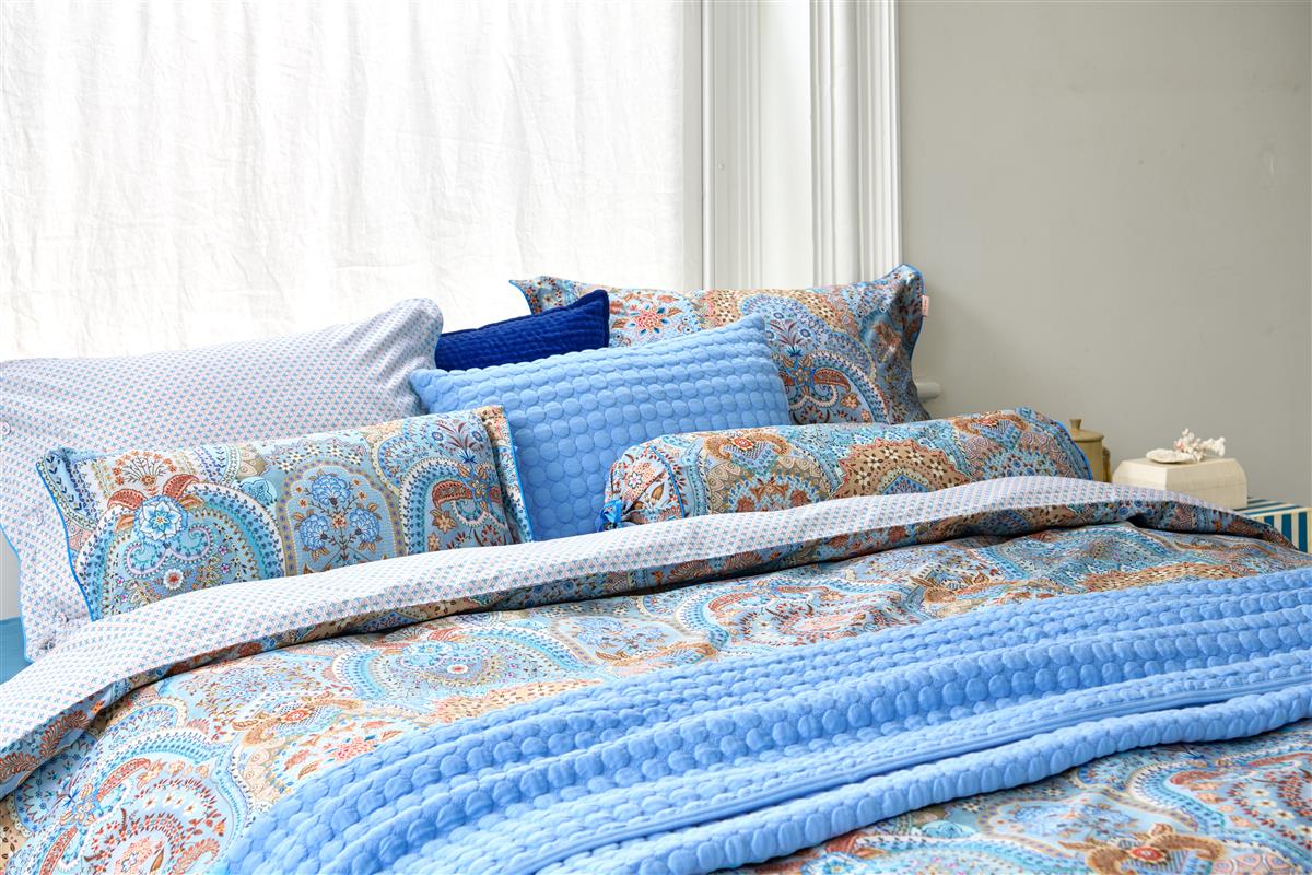 Pip Studio Jabali Flower Bettwäsche - Blau