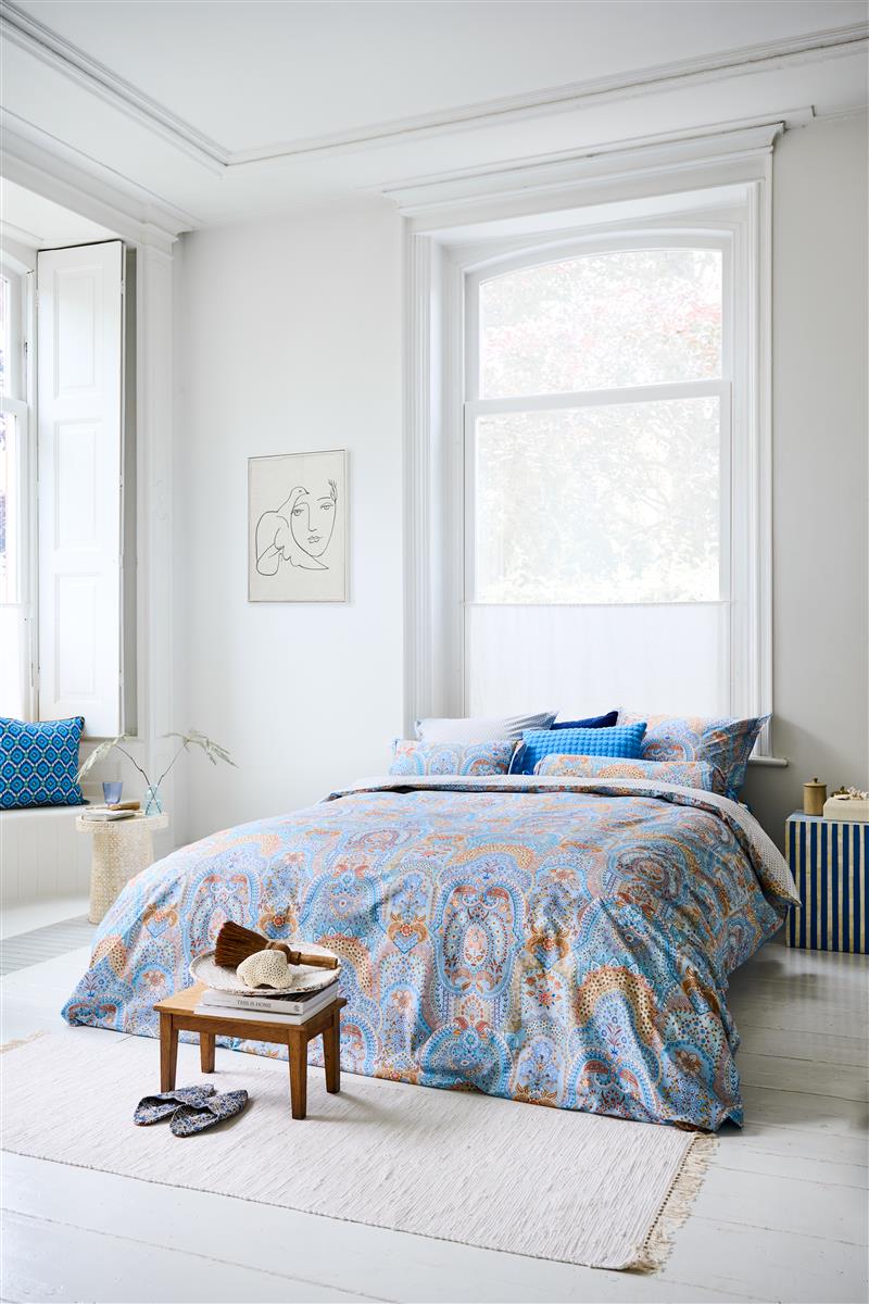 Pip Studio Jabali Flower Bettwäsche - Blau