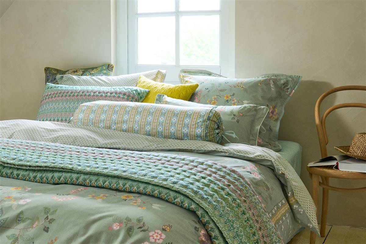 Pip Studio Kili Flower Bettwäsche - Grün