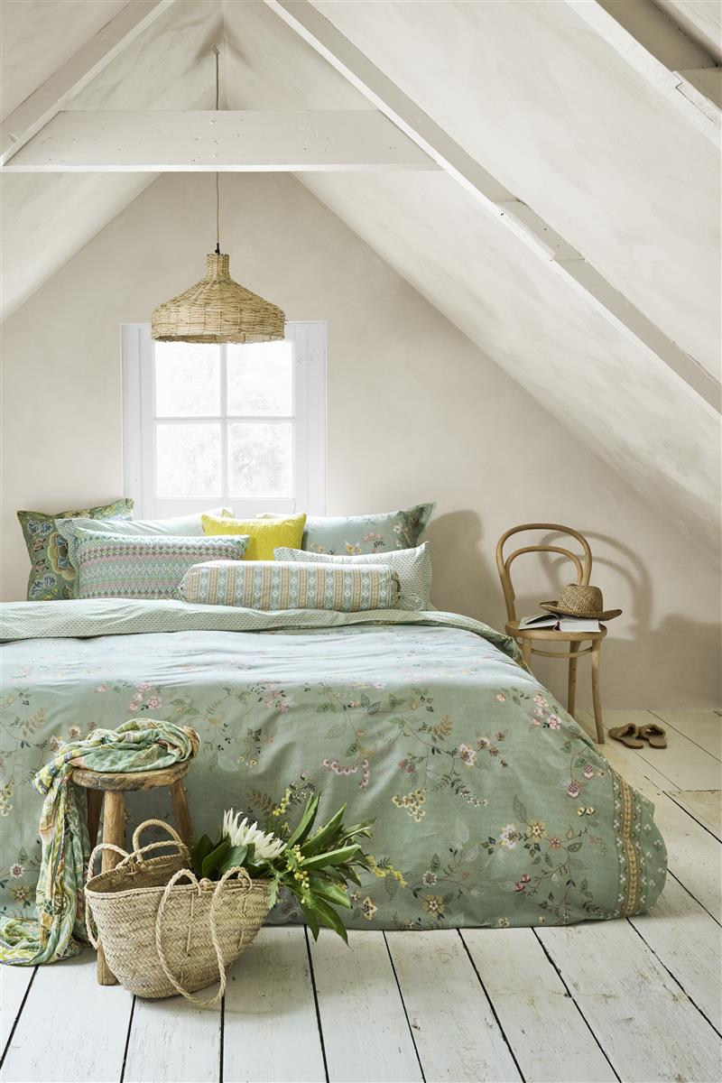 Pip Studio Kili Flower Bettwäsche - Grün