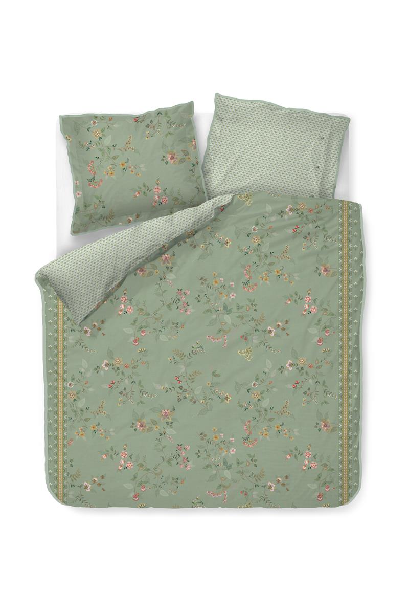 Pip Studio Kili Flower Bettwäsche - Grün