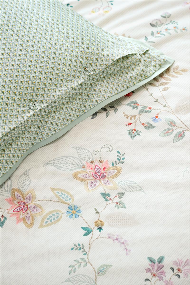 Pip Studio Kili Flower Bettwäsche - Weiß