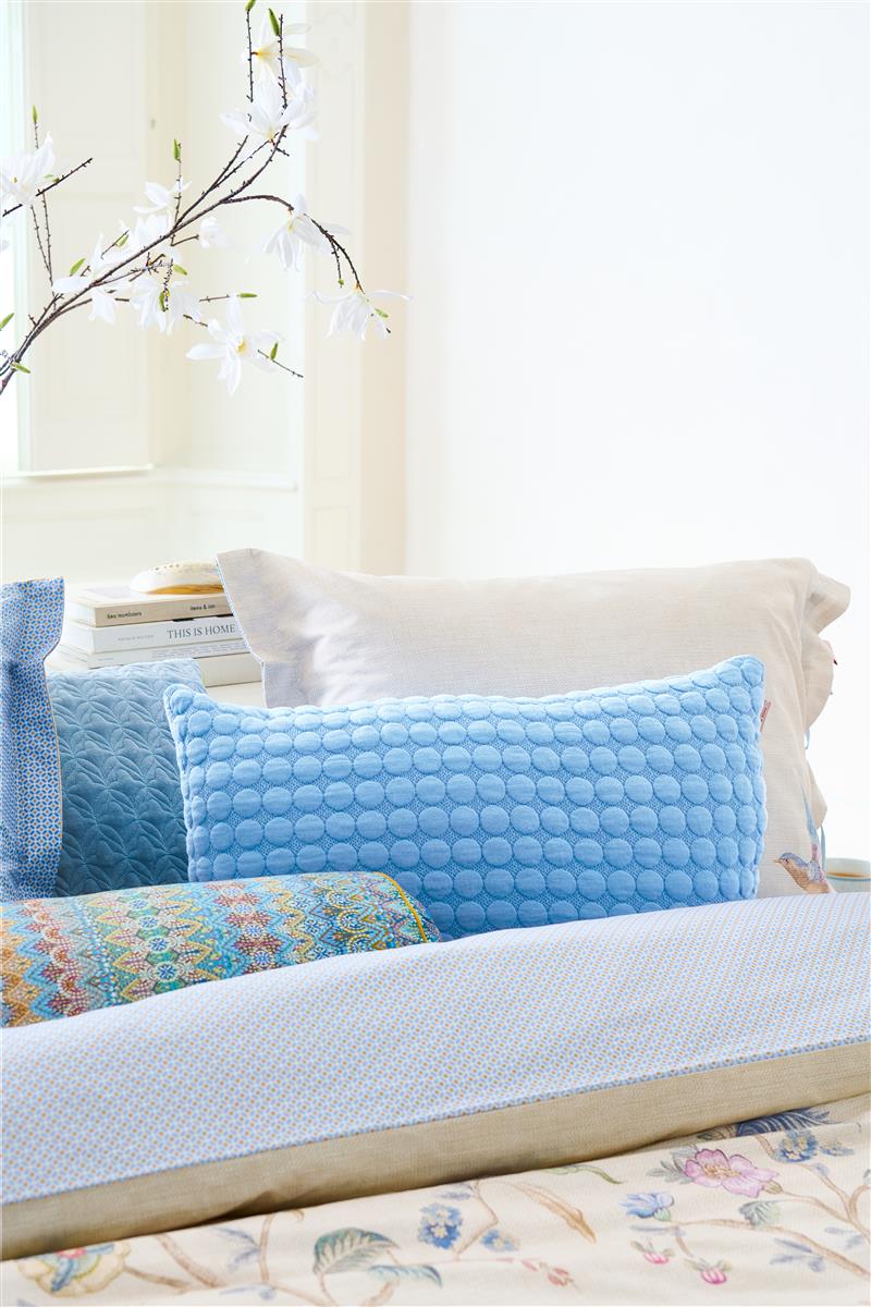 Pip Studio Fill in the dots Zierkissen - Blau