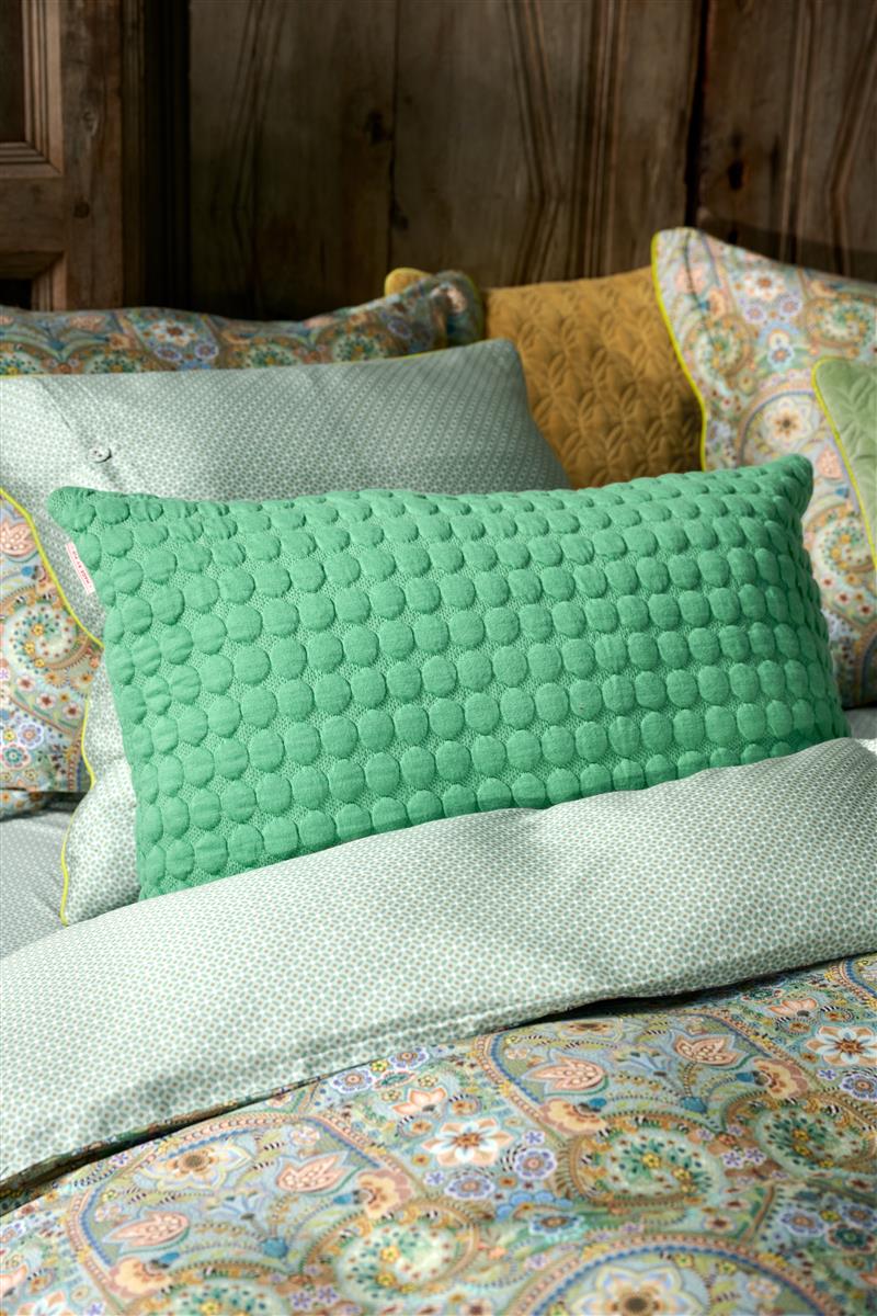 Pip Studio Fill in the dots Zierkissen - Grün