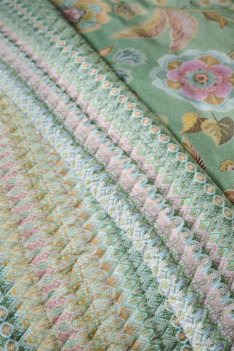 Pip Studio Ashanti Quilt Blankets - Green