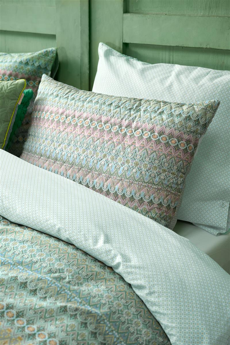 Pip Studio Ashanti Quilted Zierkissen - Grün