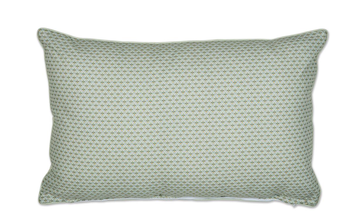 Pip Studio Kili Flower Quilted Zierkissen - Weiß