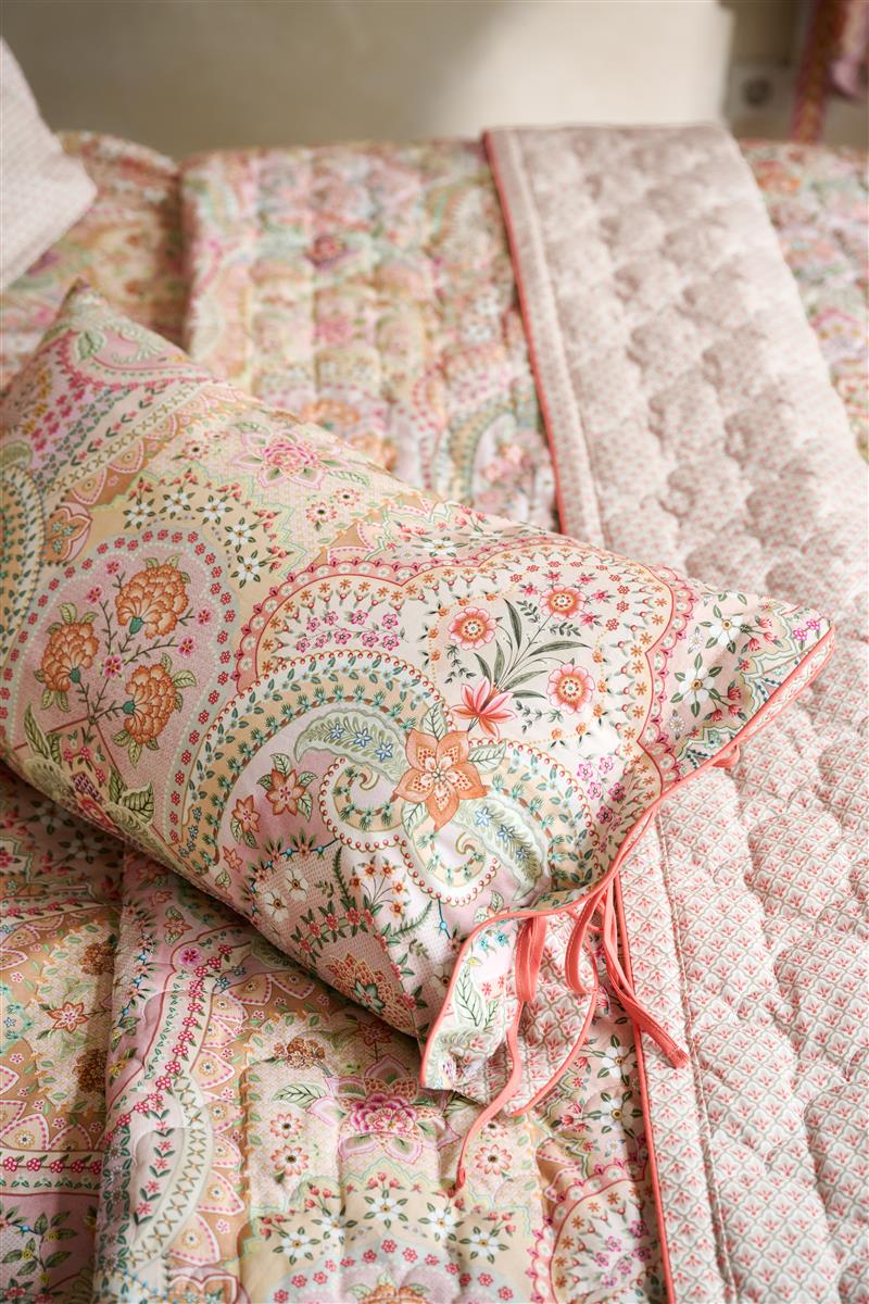 Pip Studio Jabali Flower Zierkissen - Korallenrot