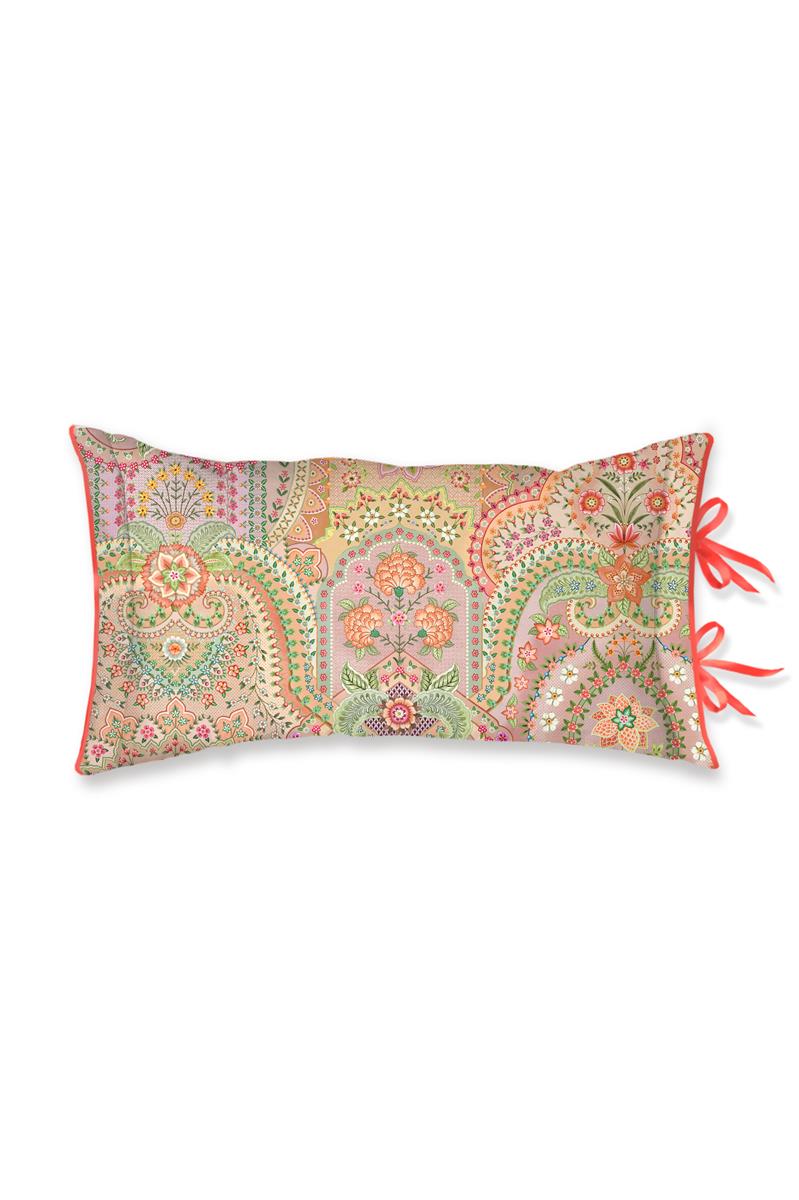 Pip Studio Jabali Flower Zierkissen - Korallenrot