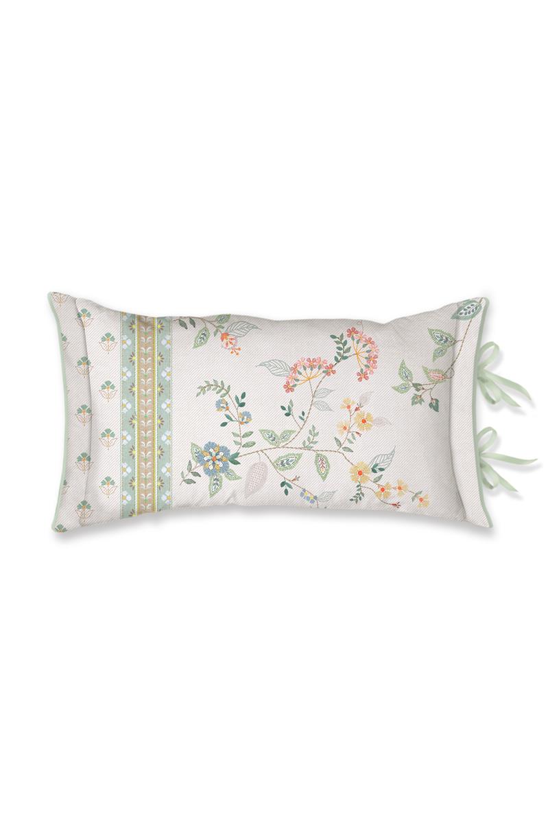 Pip Studio Kili Flower Zierkissen - Weiß