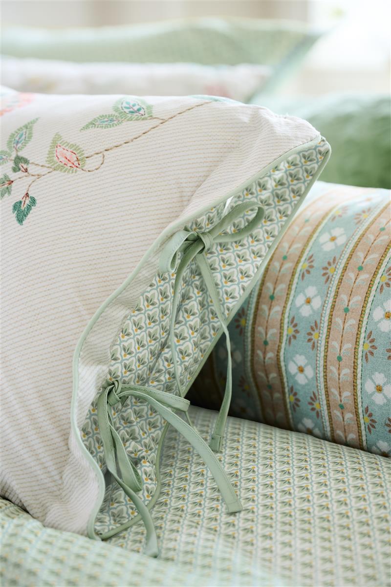 Pip Studio Kili Flower Zierkissen - Weiß