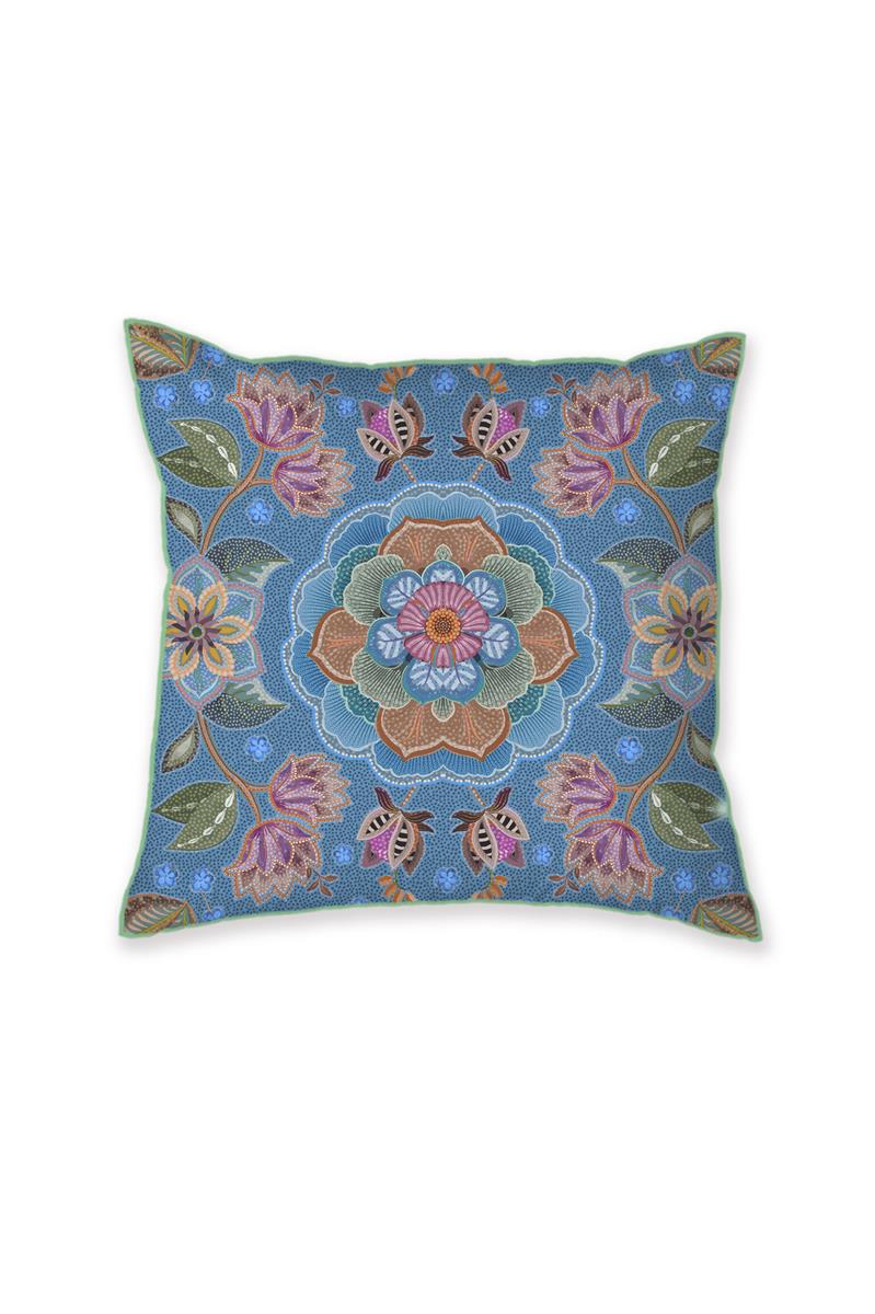 Pip Studio Matata Square Zierkissen - Blau