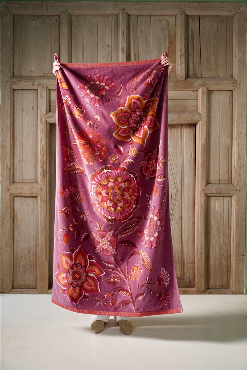 Pip Studio Viva la Vida Beachtowel Strandtuch - Lila