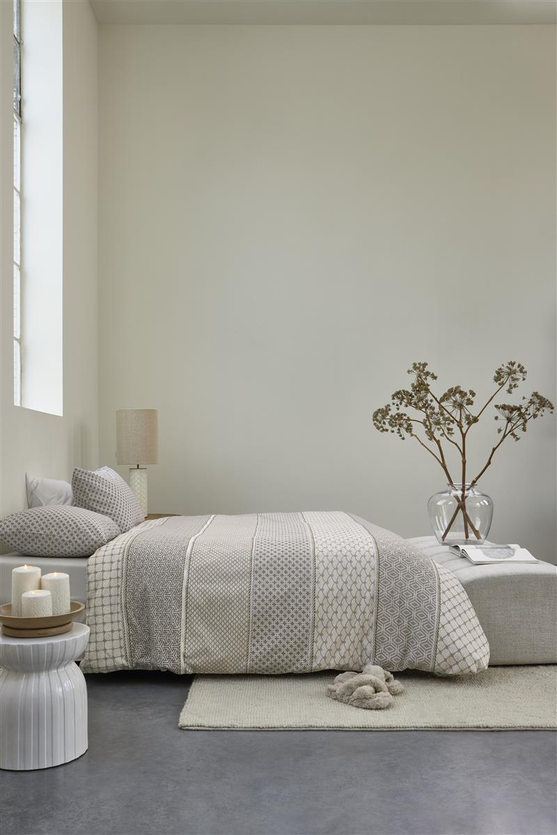 Riviera Maison Ropes Bed Linen - Taupe