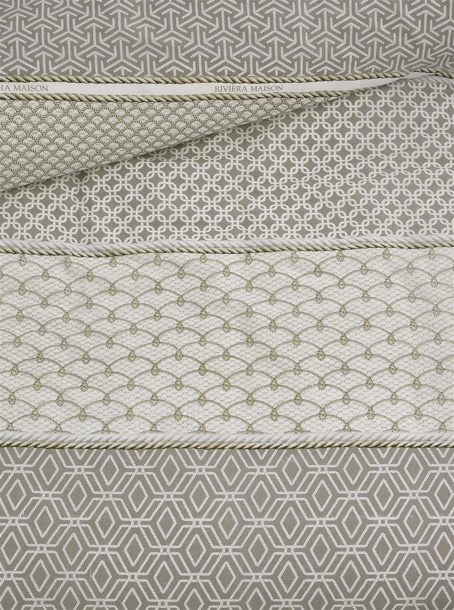 Riviera Maison Ropes Bed Linen - Taupe