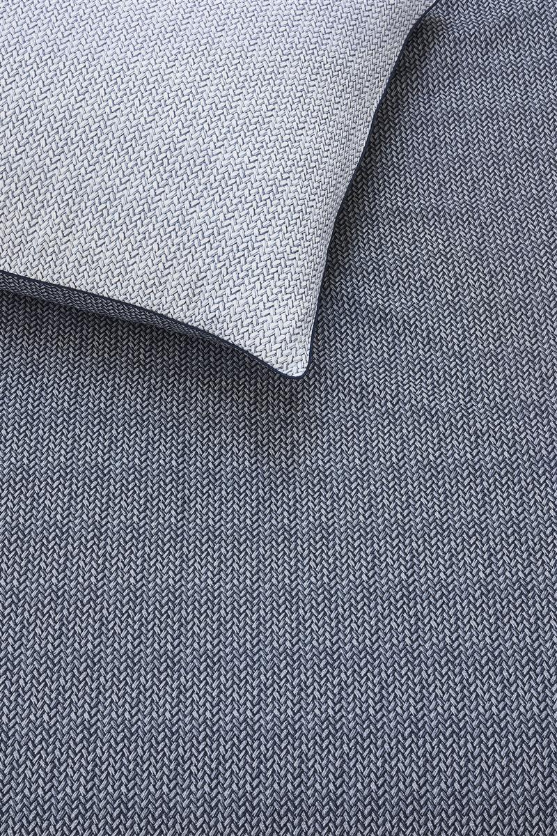 Riviera Maison Twisted Bettwäsche - Blau