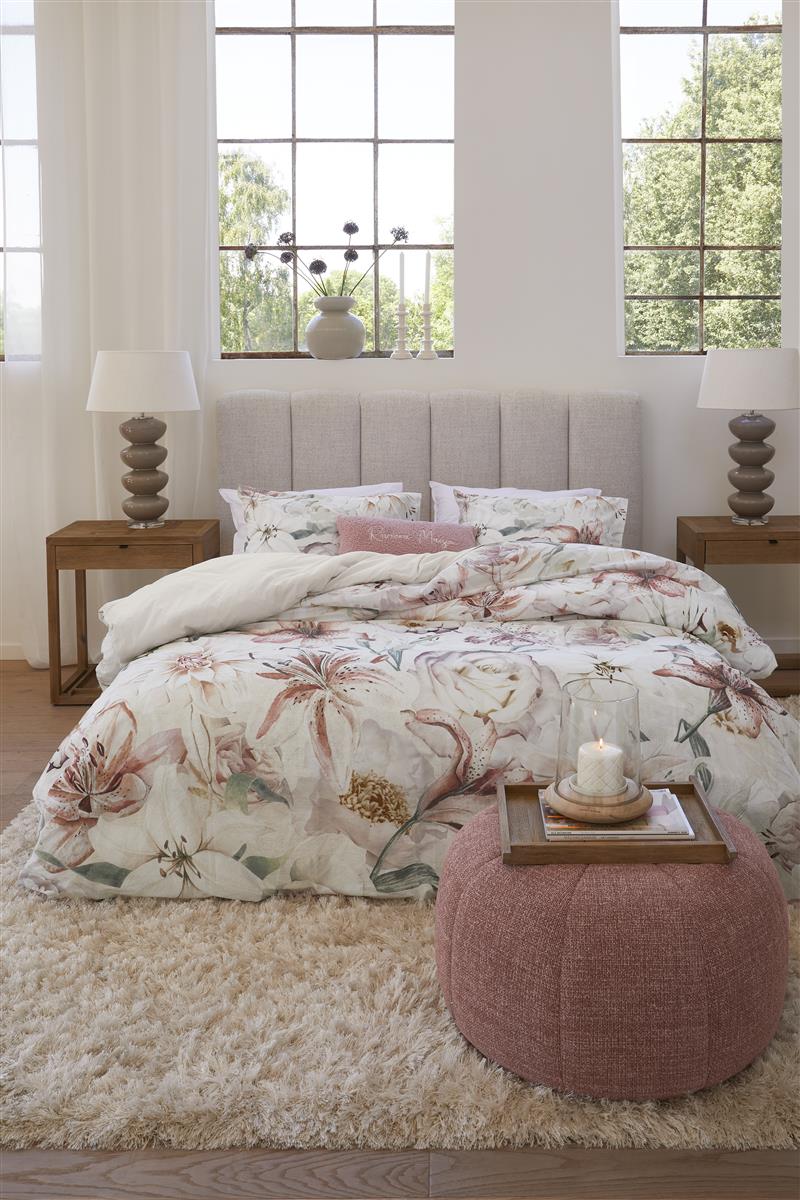 Riviera Maison Lily Love Bettwäsche - Rosa