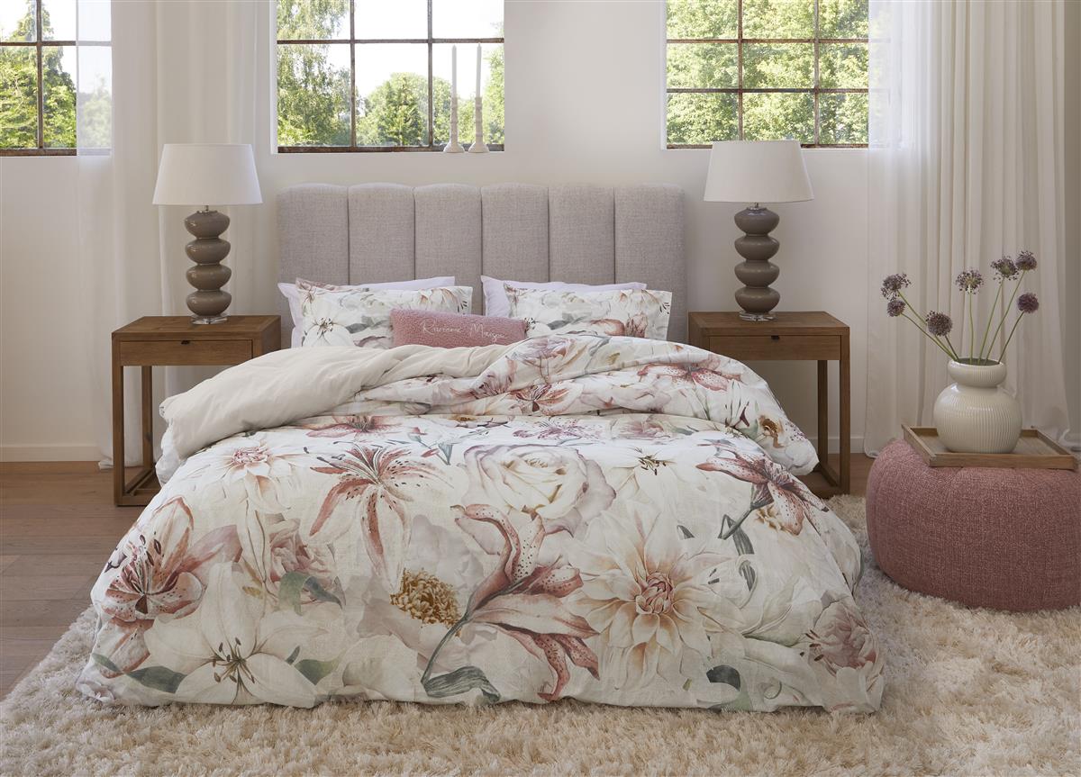 Riviera Maison Lily Love Bettwäsche - Rosa
