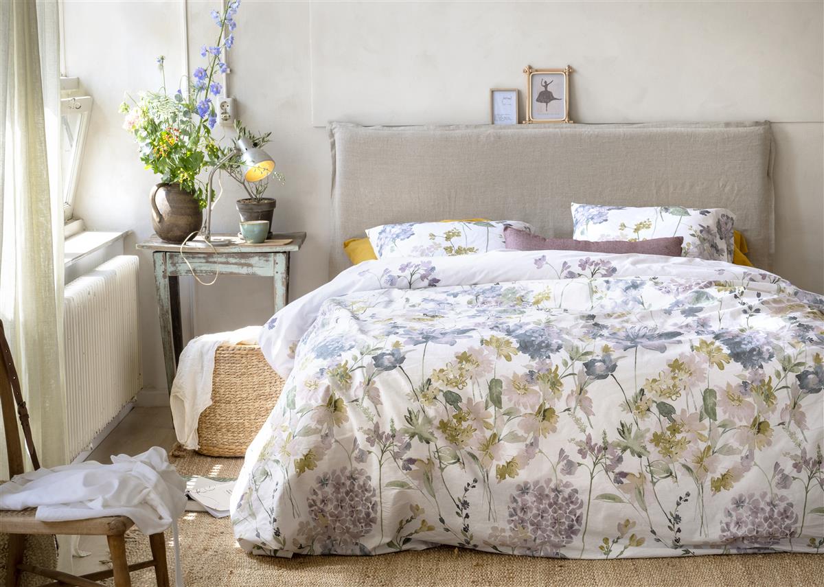 Beddinghouse Hortensia bed linen - pastel