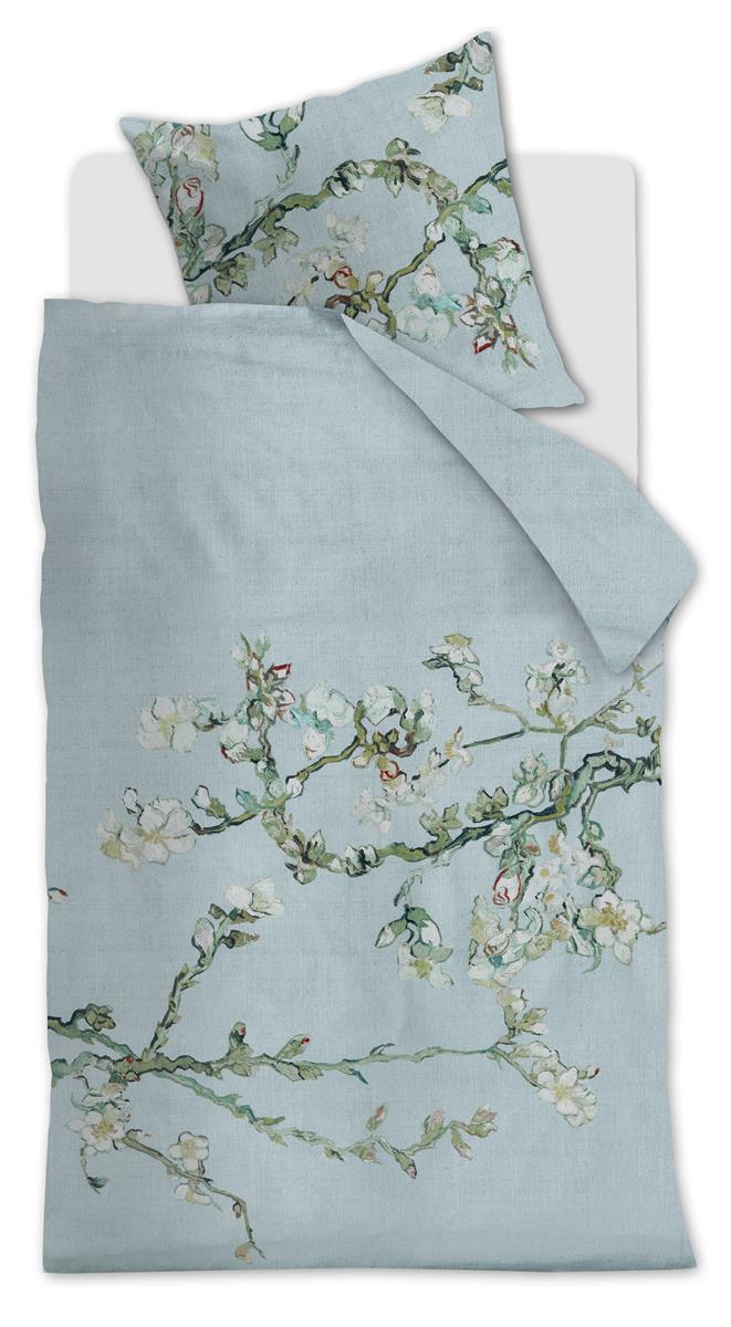 Beddinghouse x Van Gogh Museum Blossom Bettwäsche - Blaugrau