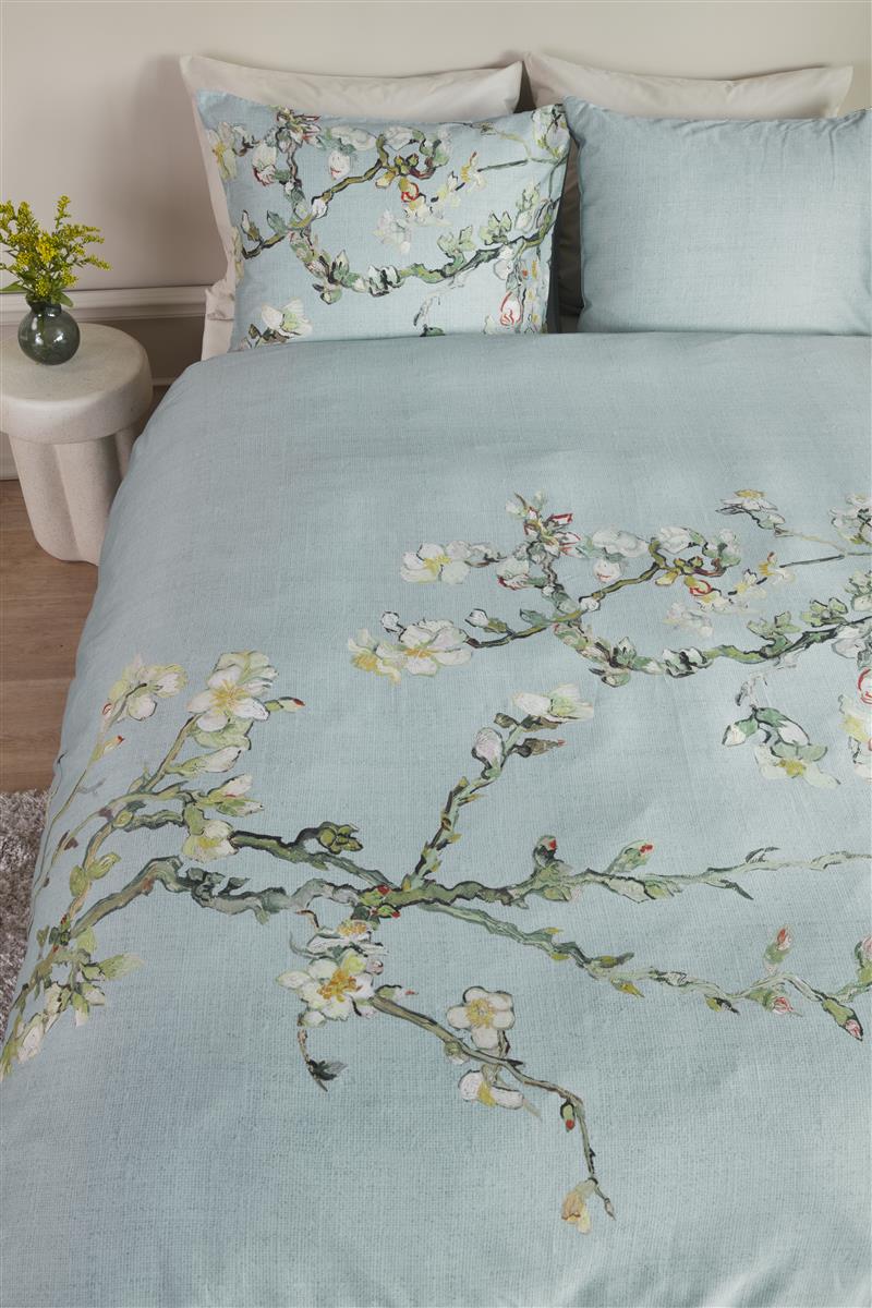 Beddinghouse x Van Gogh Museum Blossom Bettwäsche - Blaugrau