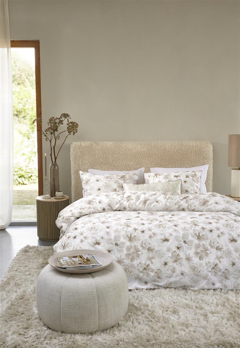 Riviera Maison Flowing Flowers Bettwäsche - Sand