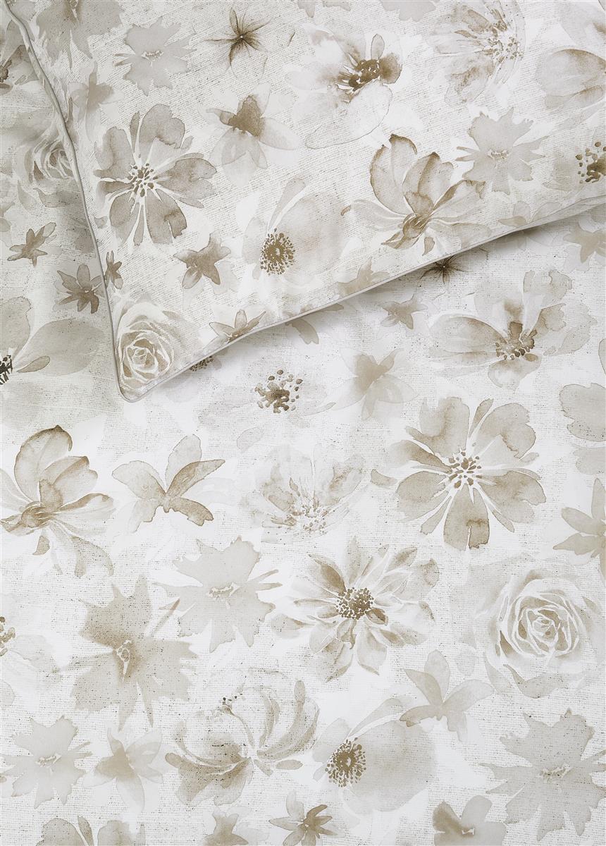 Riviera Maison Flowing Flowers Bettwäsche - Sand