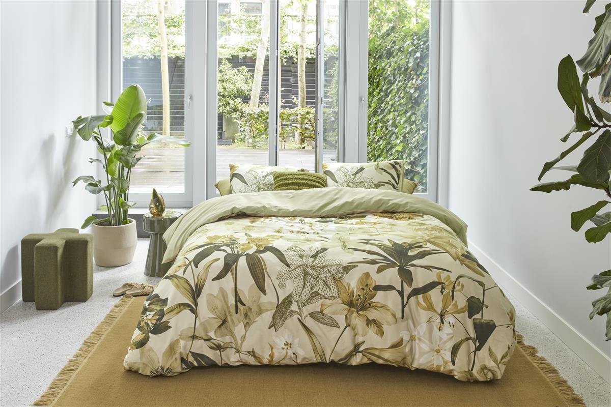 Beddinghouse Kiley Bed Linen - Green