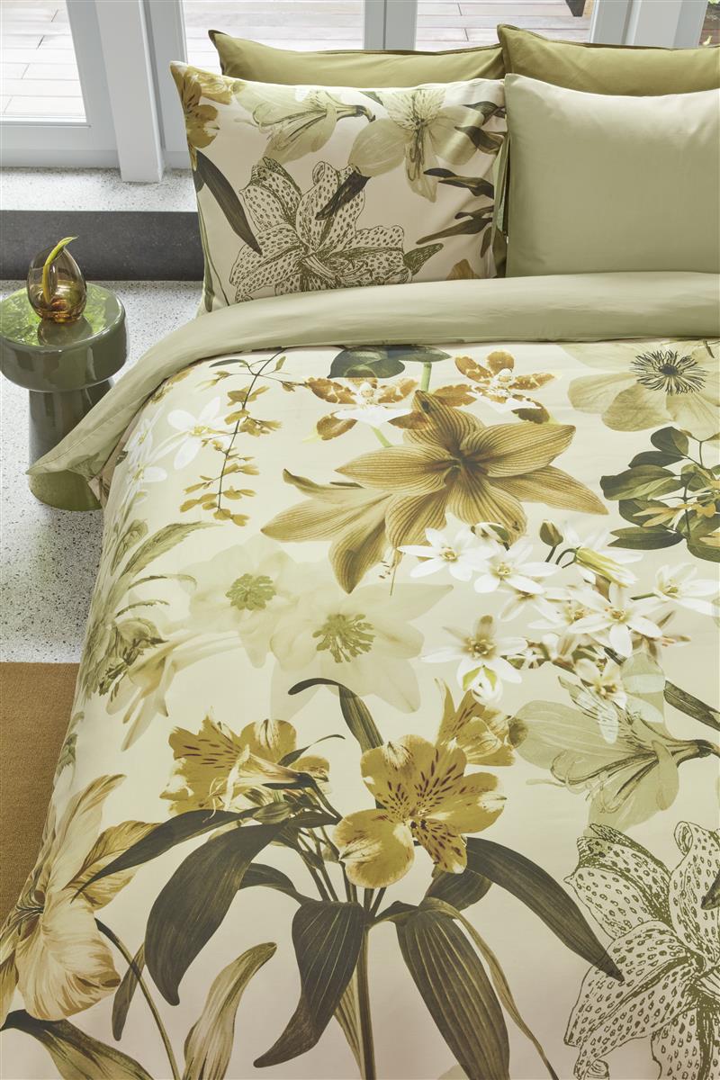 Beddinghouse Kiley Bed Linen - Green