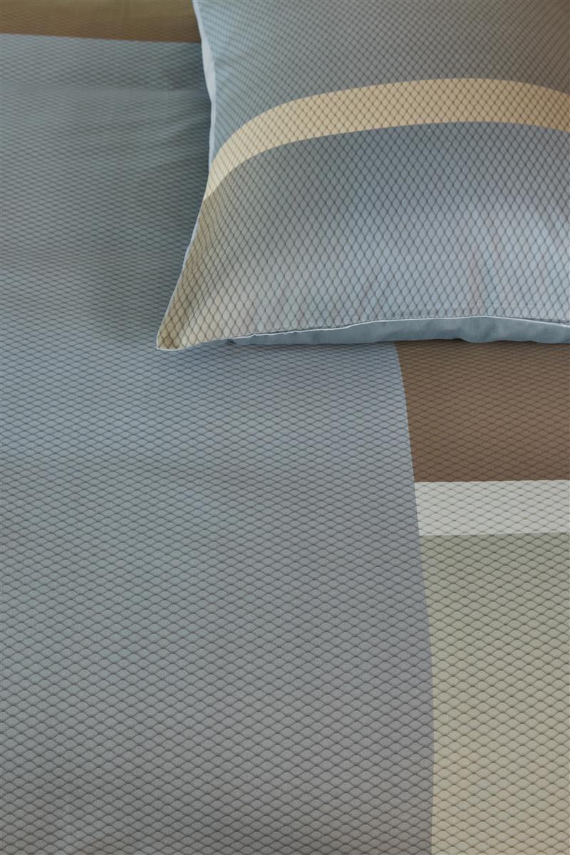 Kardol Sloane Square Bedding - Blue Grey