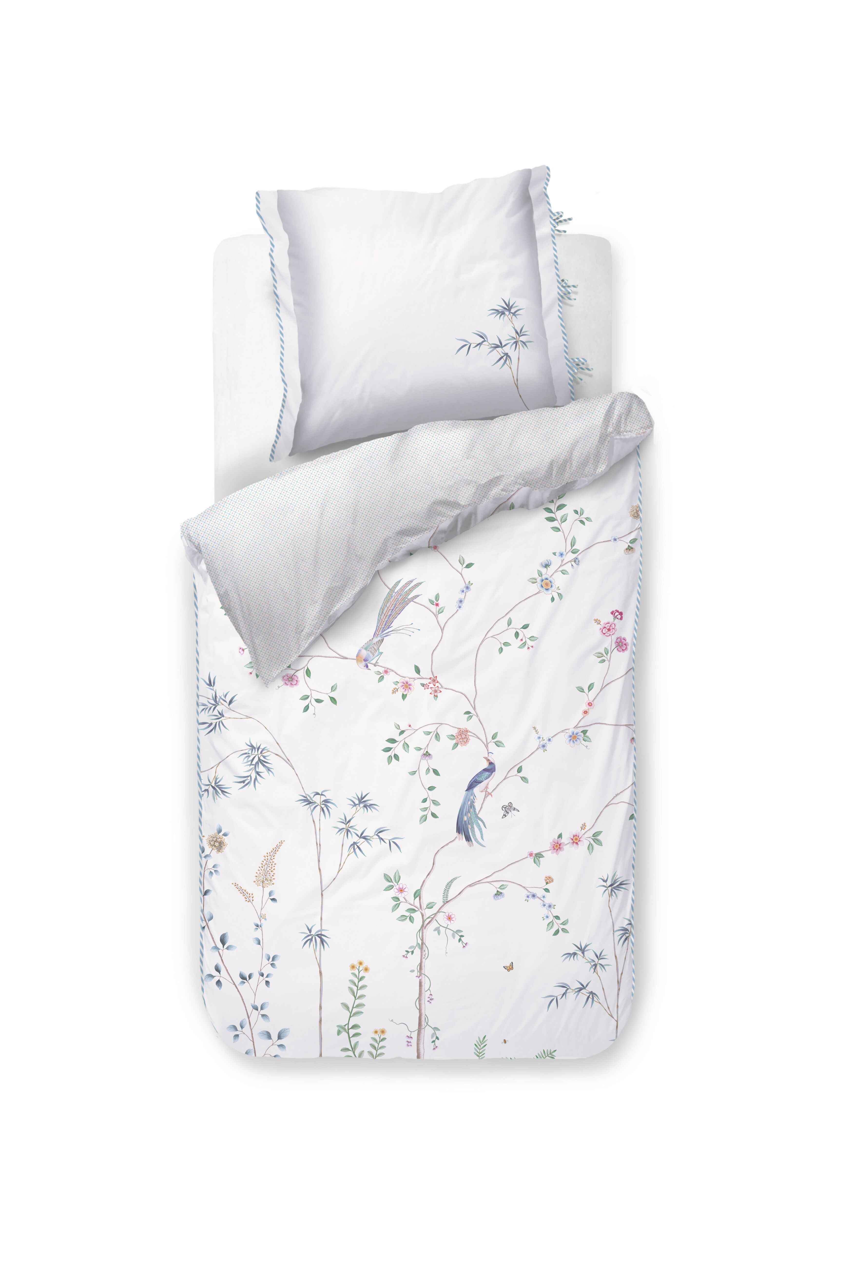 Pip Studio Bamboo Blossom Bettwäsche - Weiß
