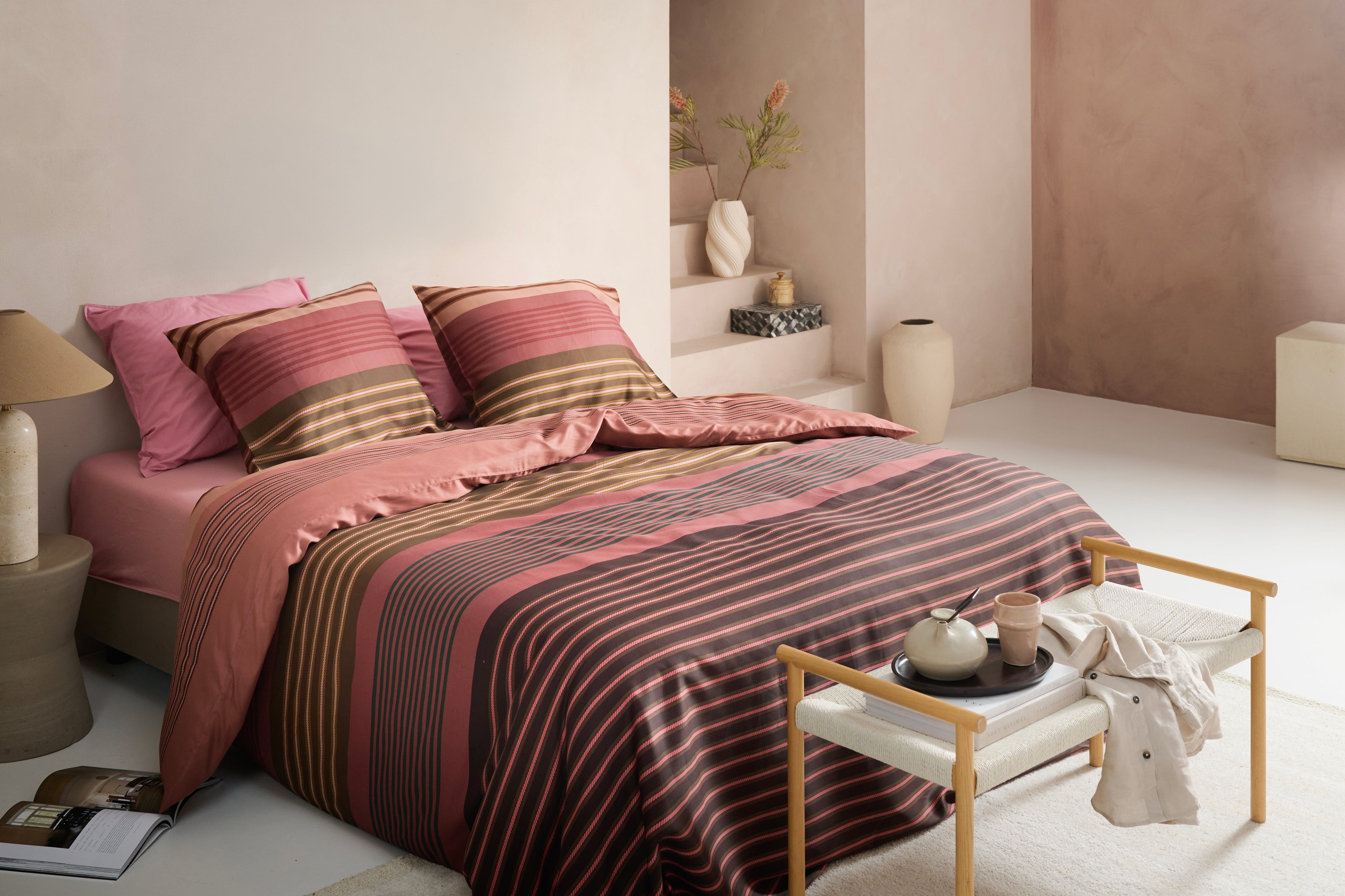 Beddinghouse Bettwasche Daphne stripes