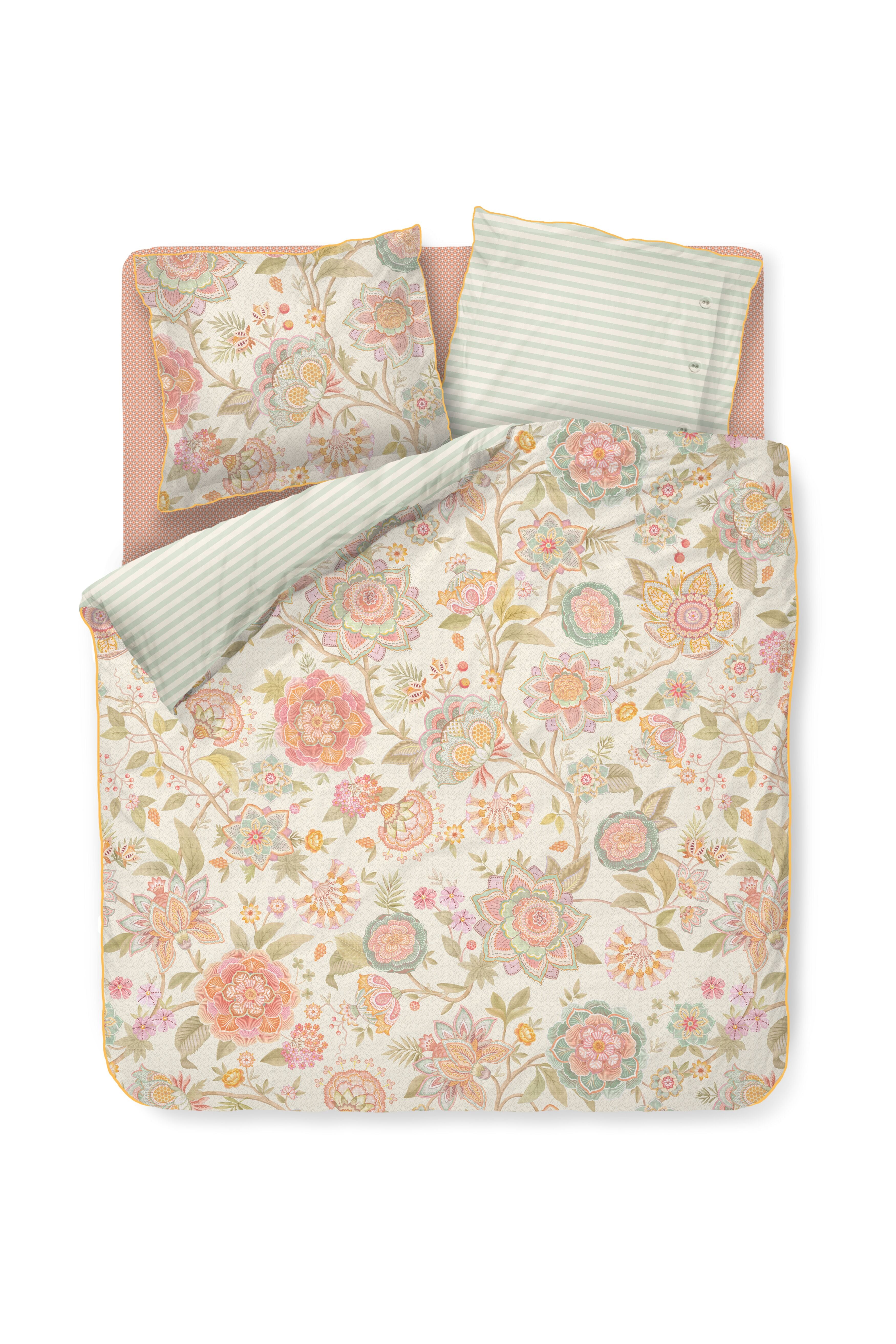 Pip Studio Bombay Bold Bettwäsche - Cremefarben