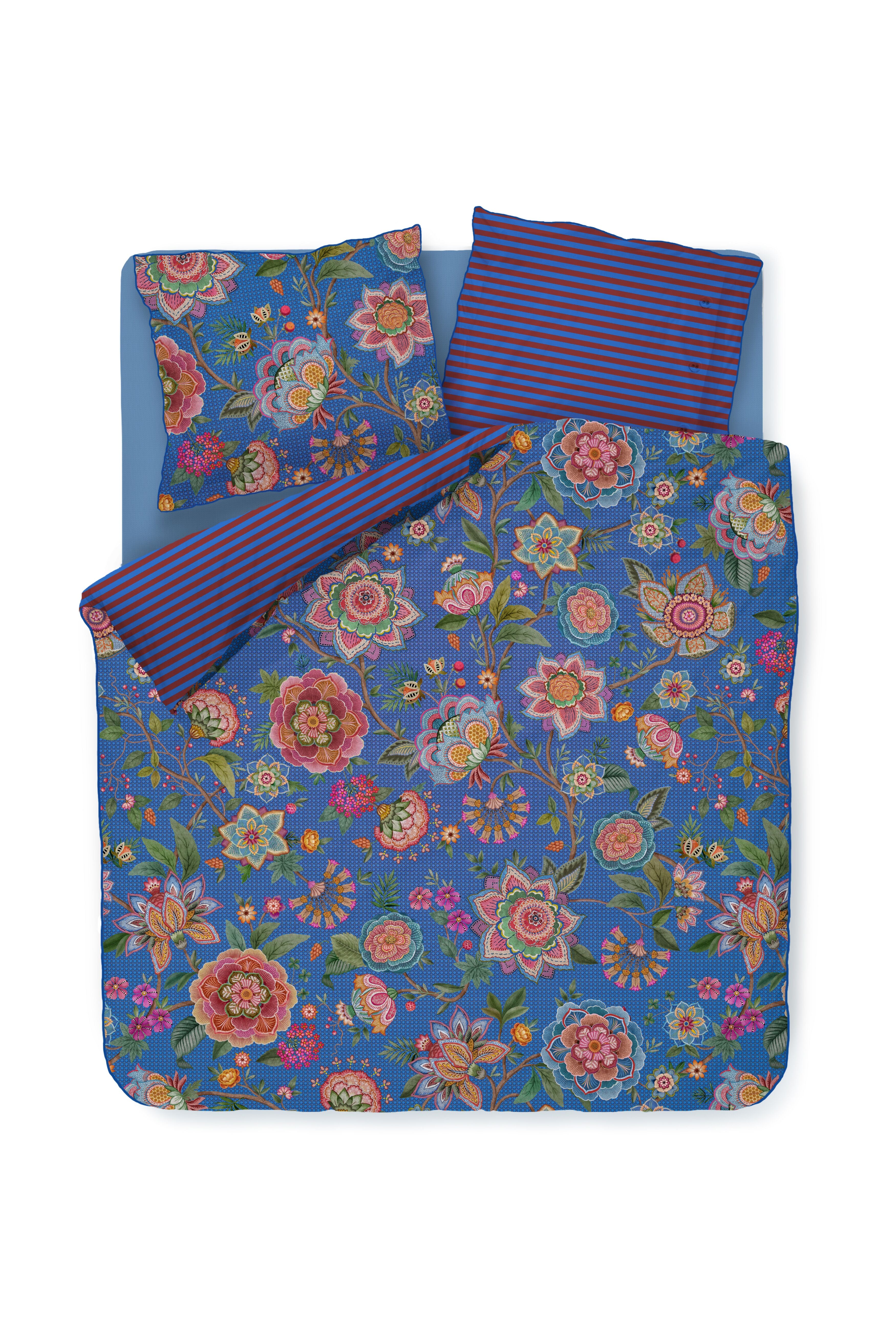 Pip Studio Bombay Bold Bettwäsche - Dunkelblau