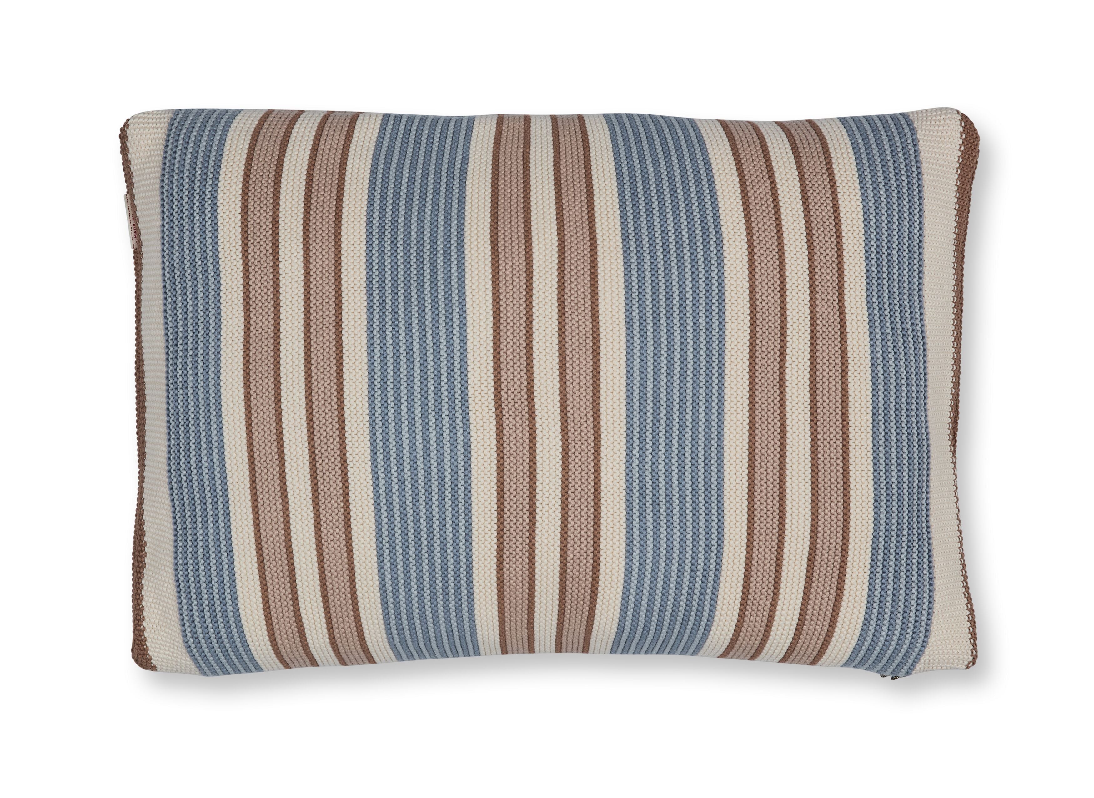 Pip Studio Bonsoir Combistripe Kissen - Blau