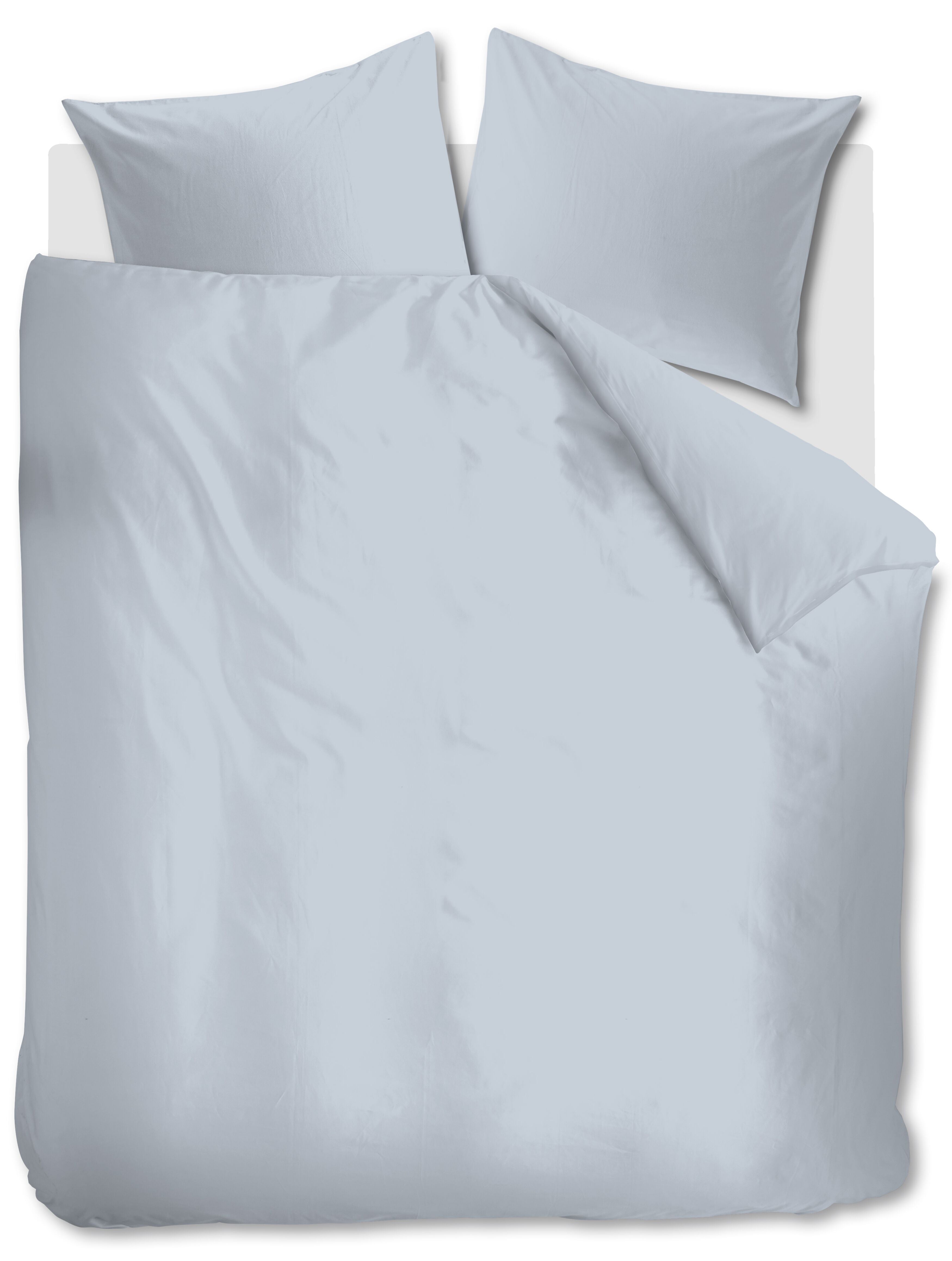Ambiante Cotton Uni Bettwäsche - Hellblau