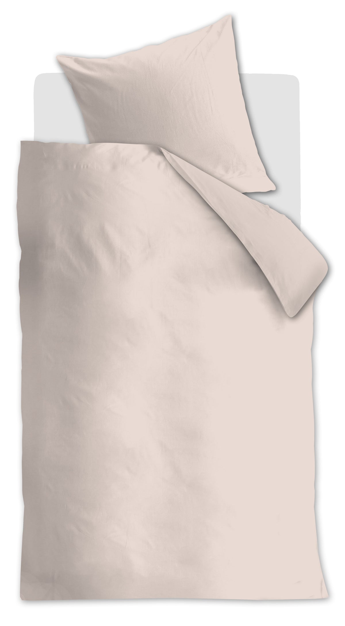 Ambiante Cotton Uni Bettwäsche - Hellrosa