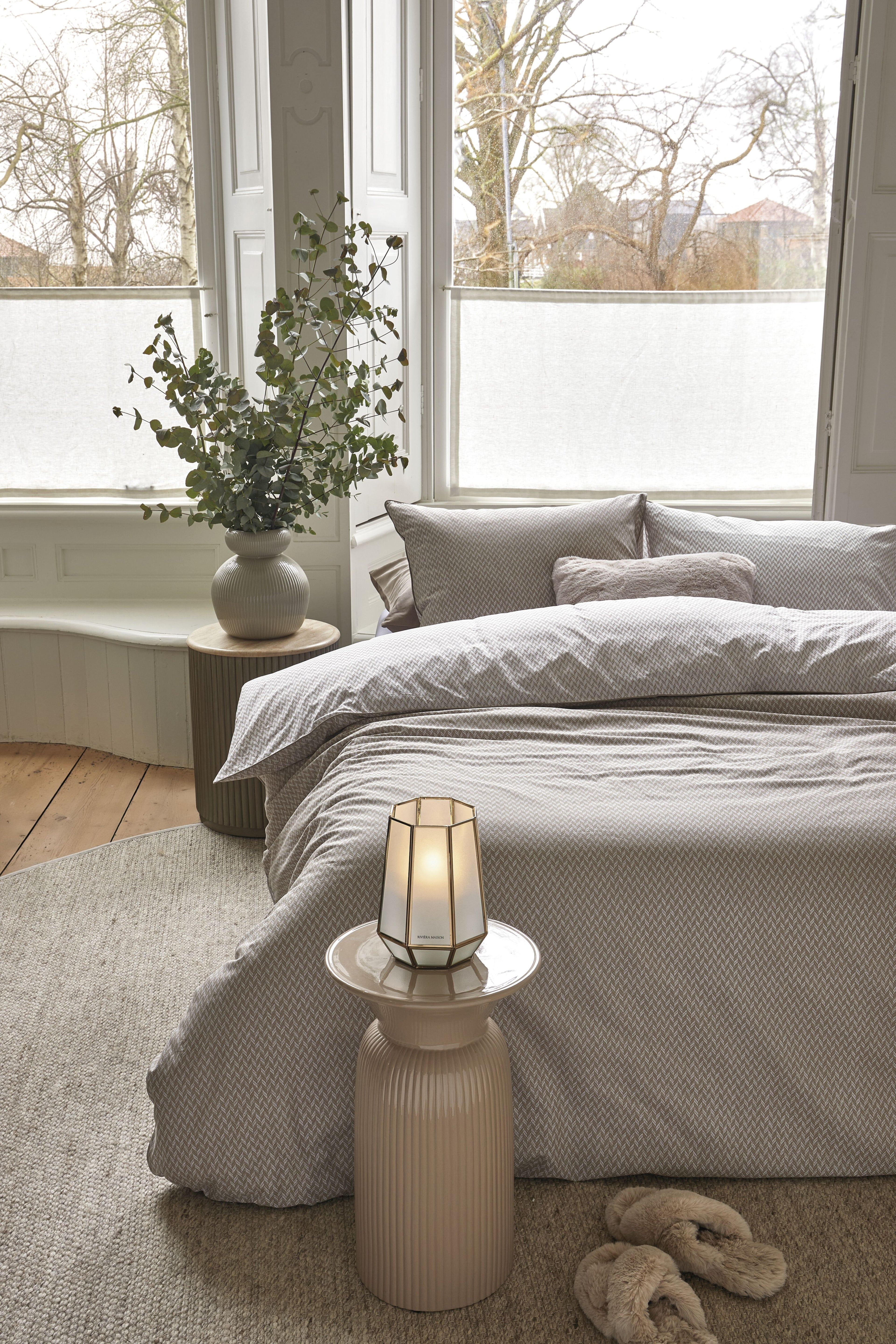 Rivièra Maison Emery Bettwäsche - Taupe
