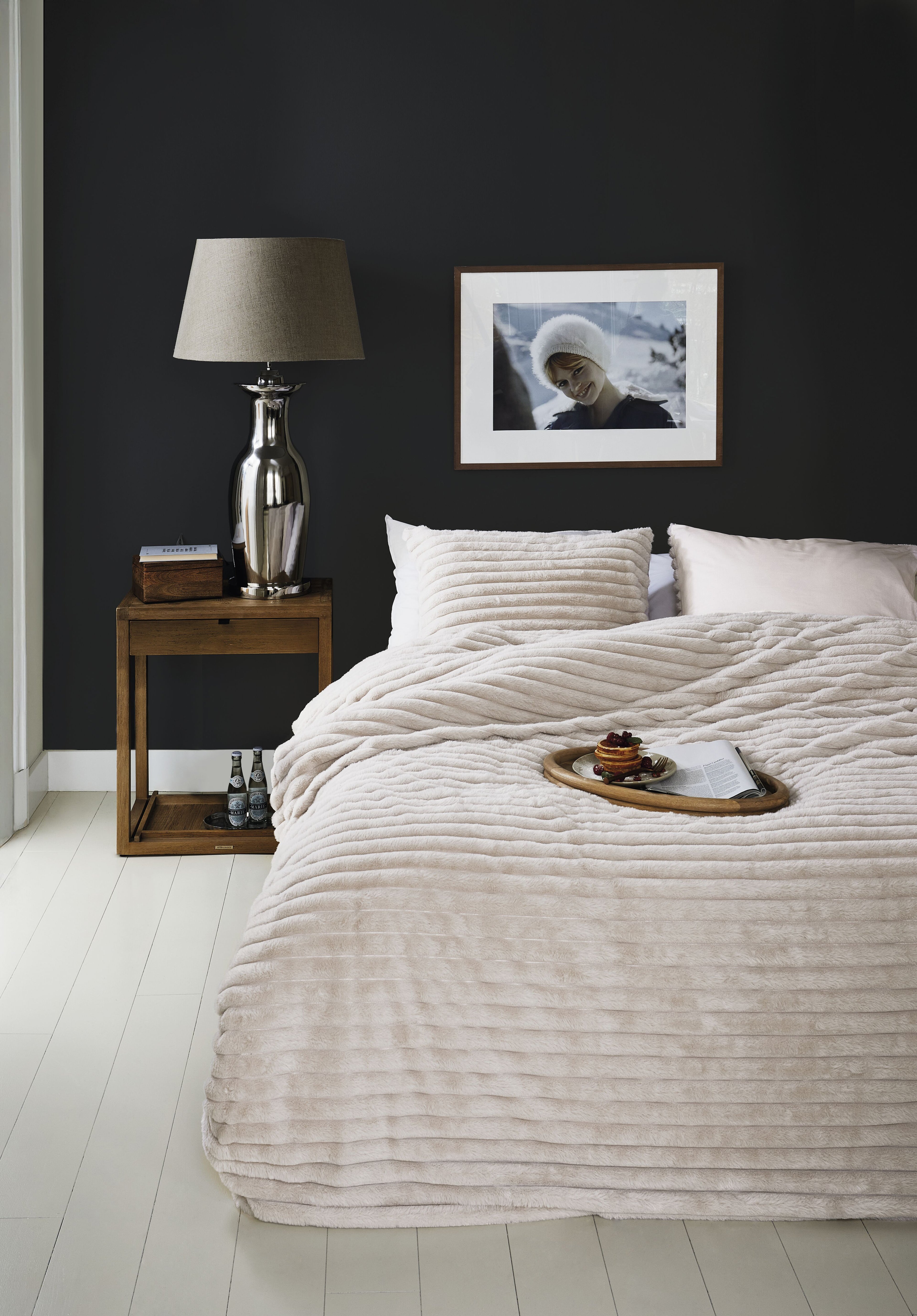 Rivièra Maison Furry Stripes Bettwäsche - Cremefarben
