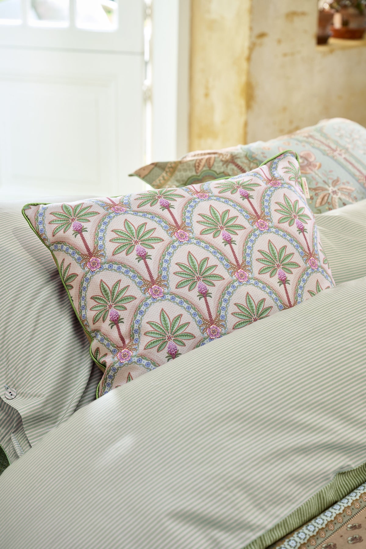 Pip Studio Indian Summer Kissen - Rosa
