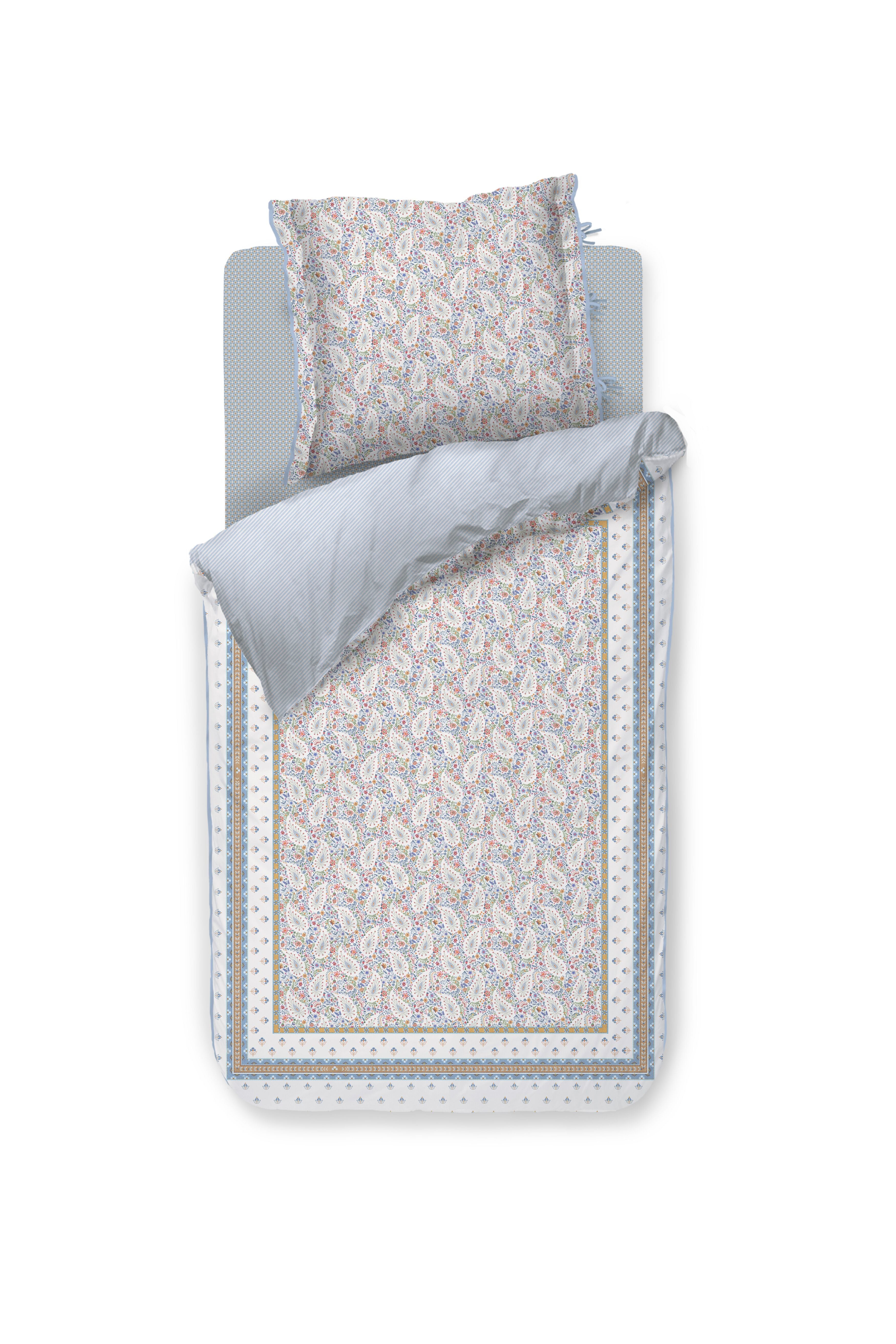 Pip Studio Kairi Bloom Bettwäsche - Hellblau
