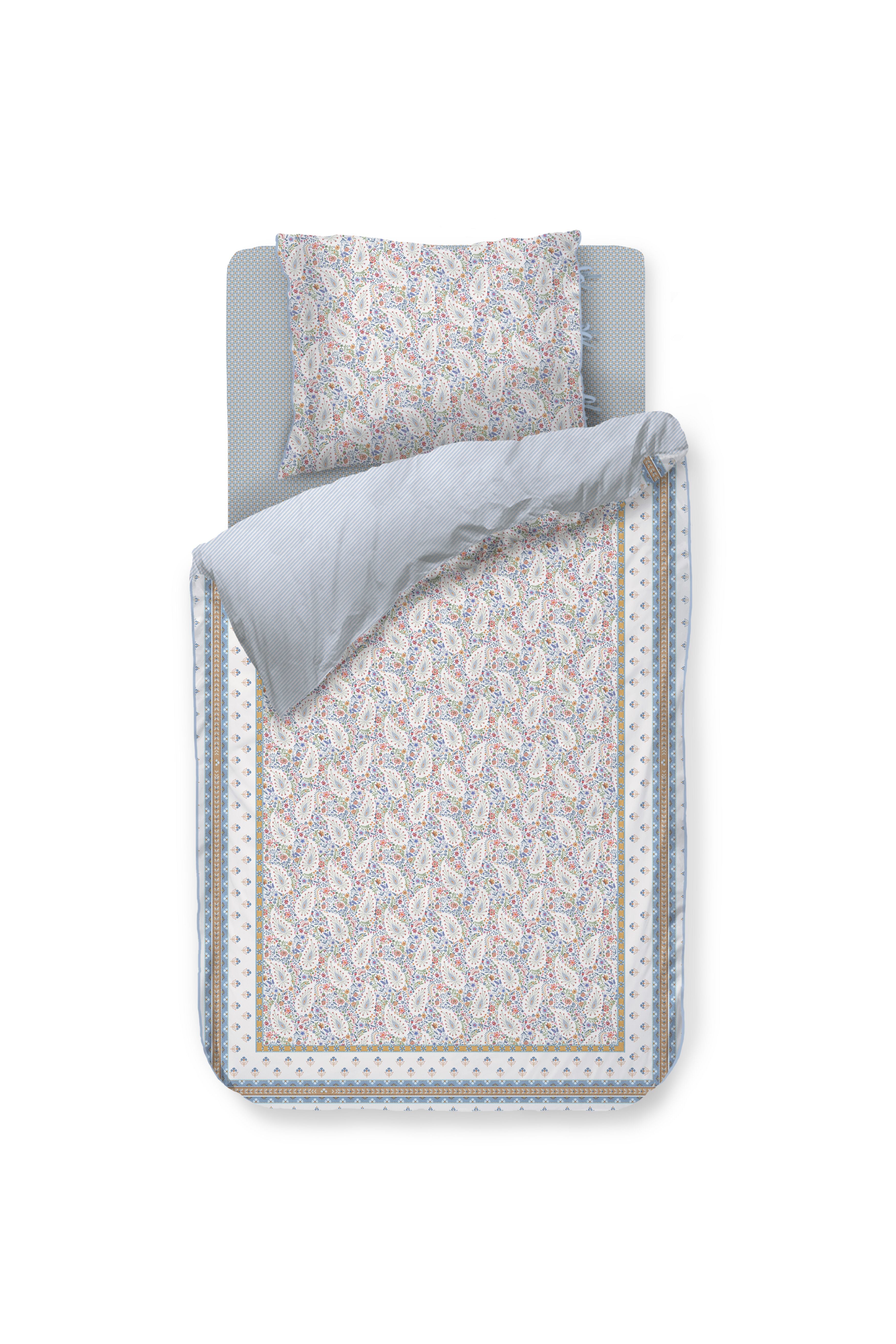 Pip Studio Kairi Bloom Bettwäsche - Hellblau