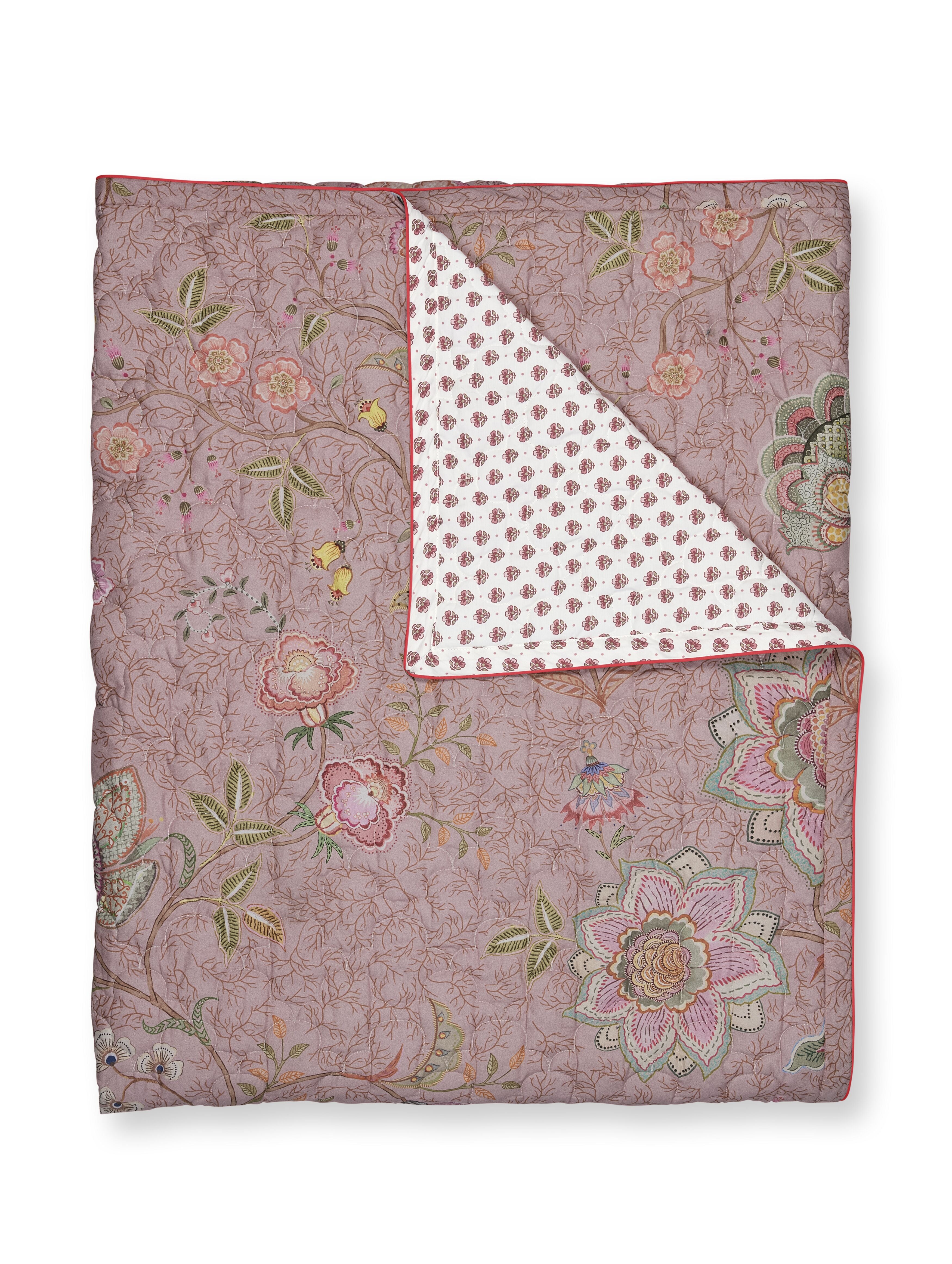 Pip Studio Mumbai Morning Wohndecken - Rosa