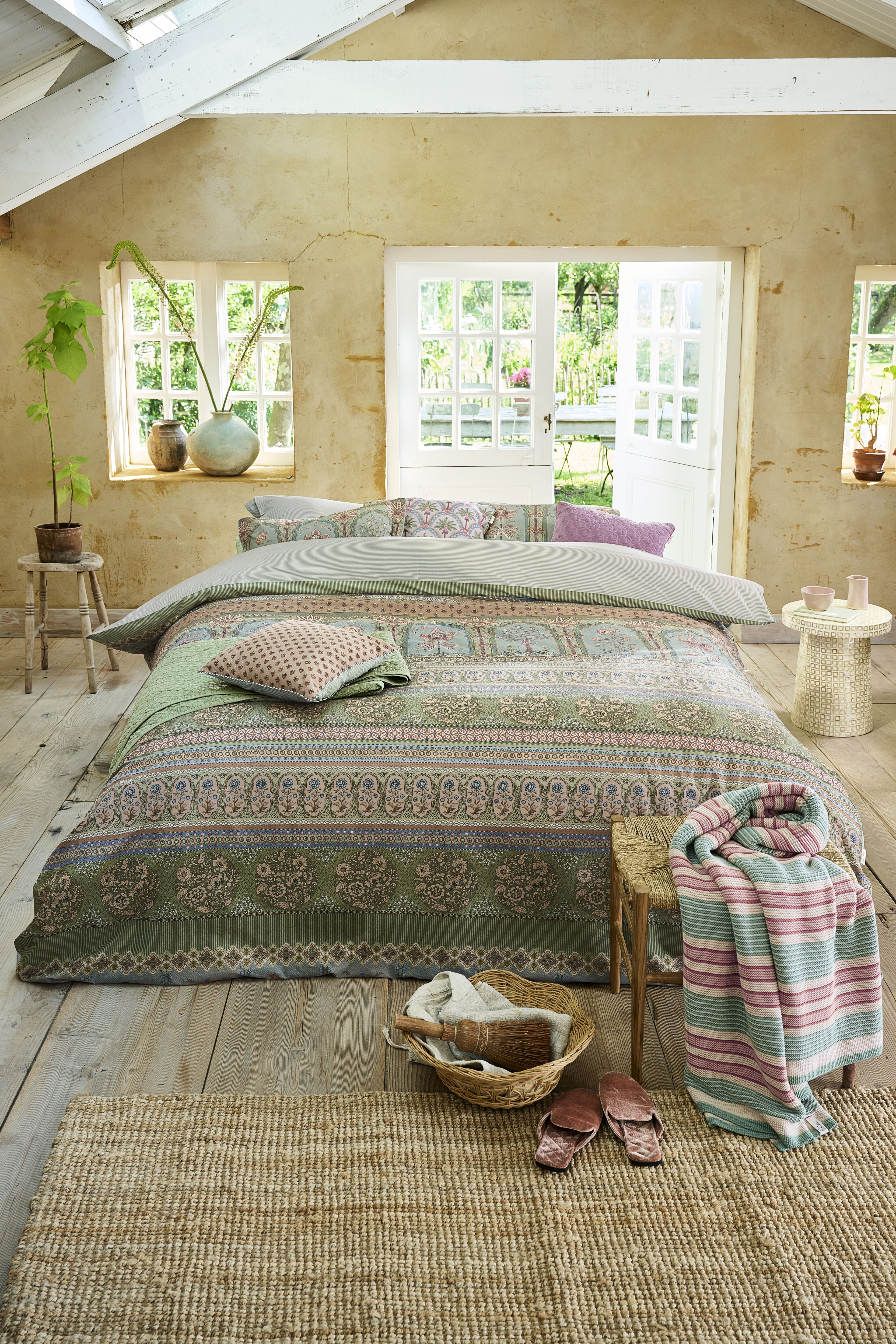 Pip Studio Bollywood Dreams Bettwäsche - Grün