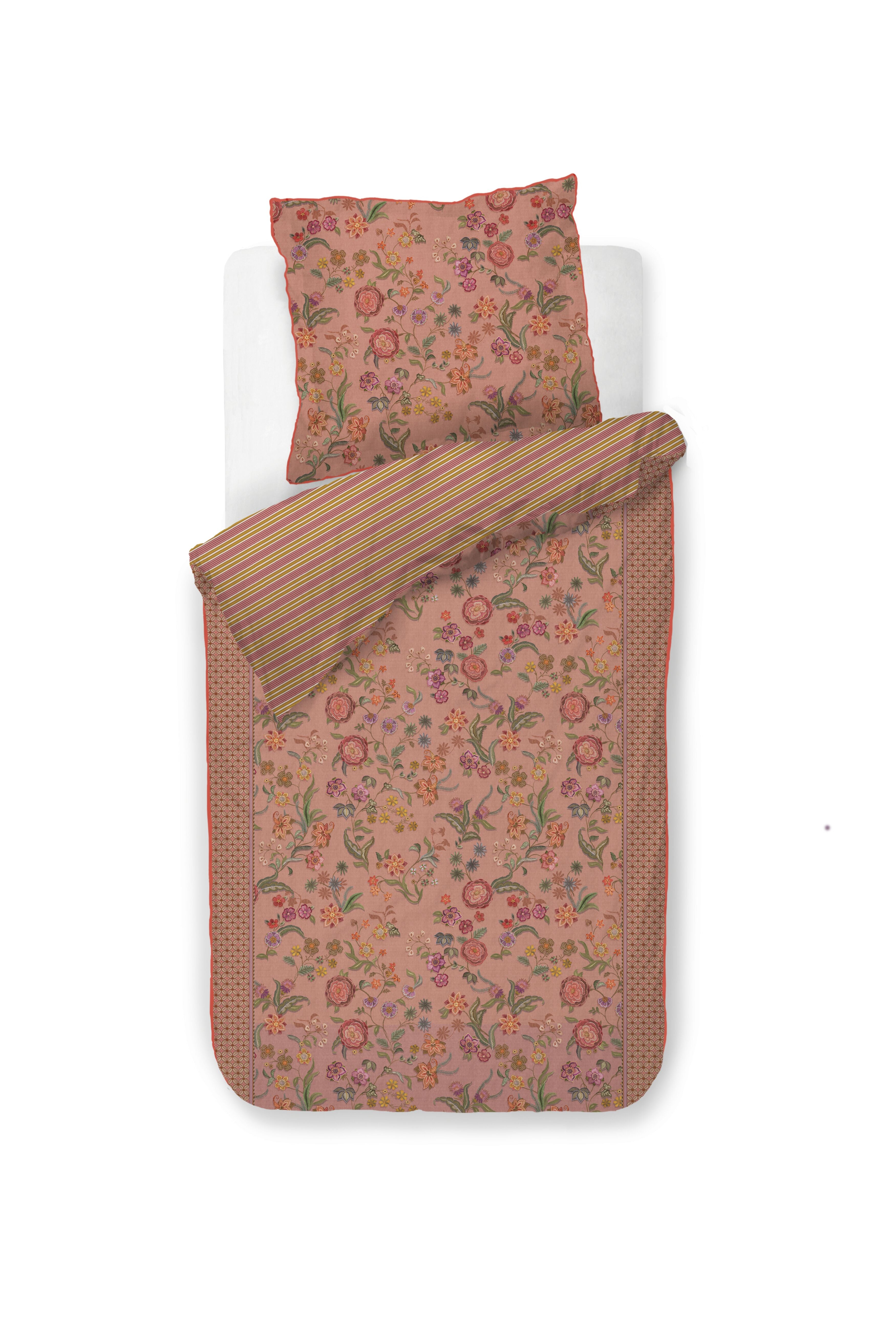 Pip Studio Coco Flower Bettwäsche - Koralle