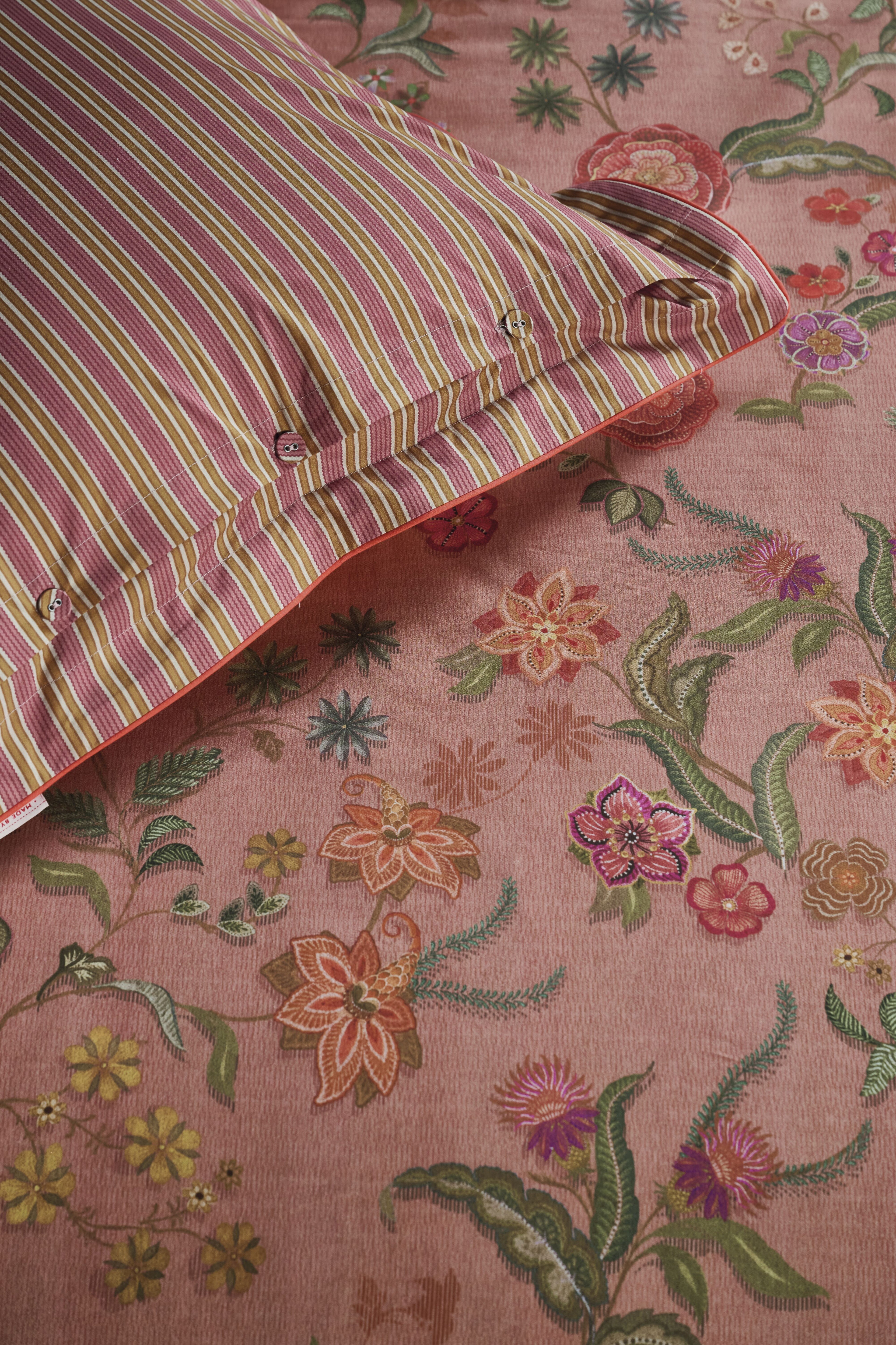 Pip Studio Coco Flower Bettwäsche - Koralle